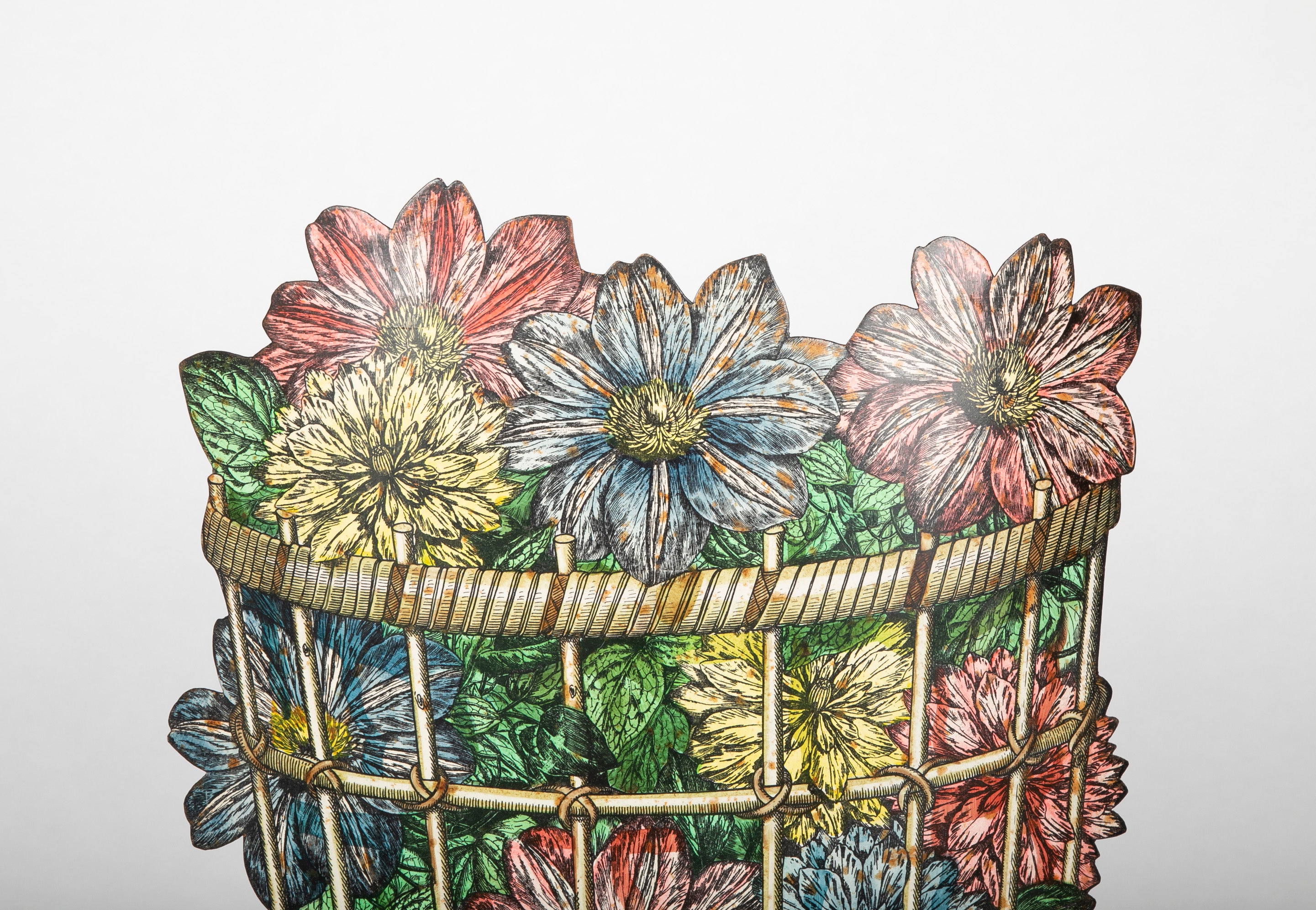 "Cesto di Dalie" Umbrella Stand by Piero Fornasetti