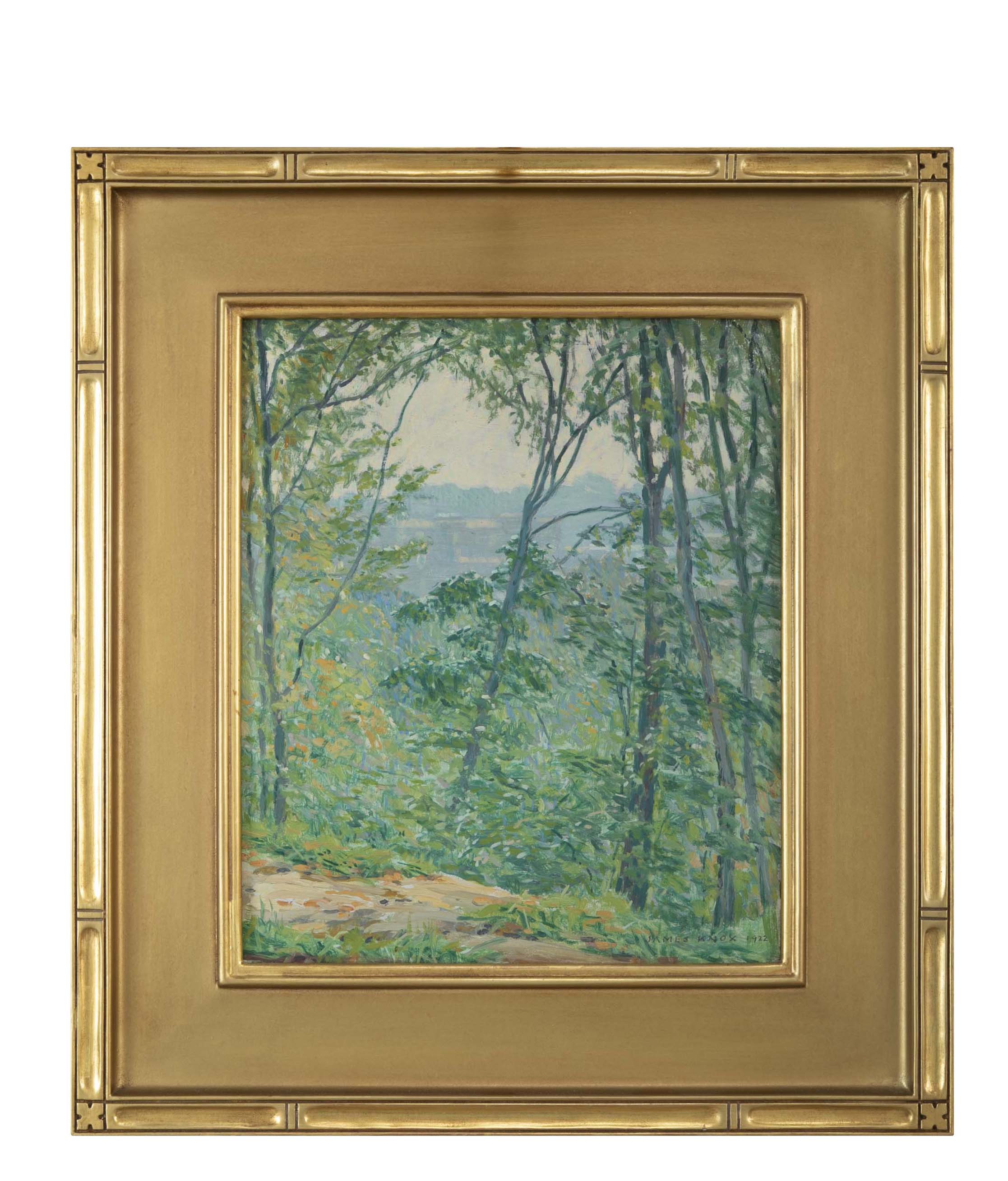 Oil on Canvas Board by James Knox