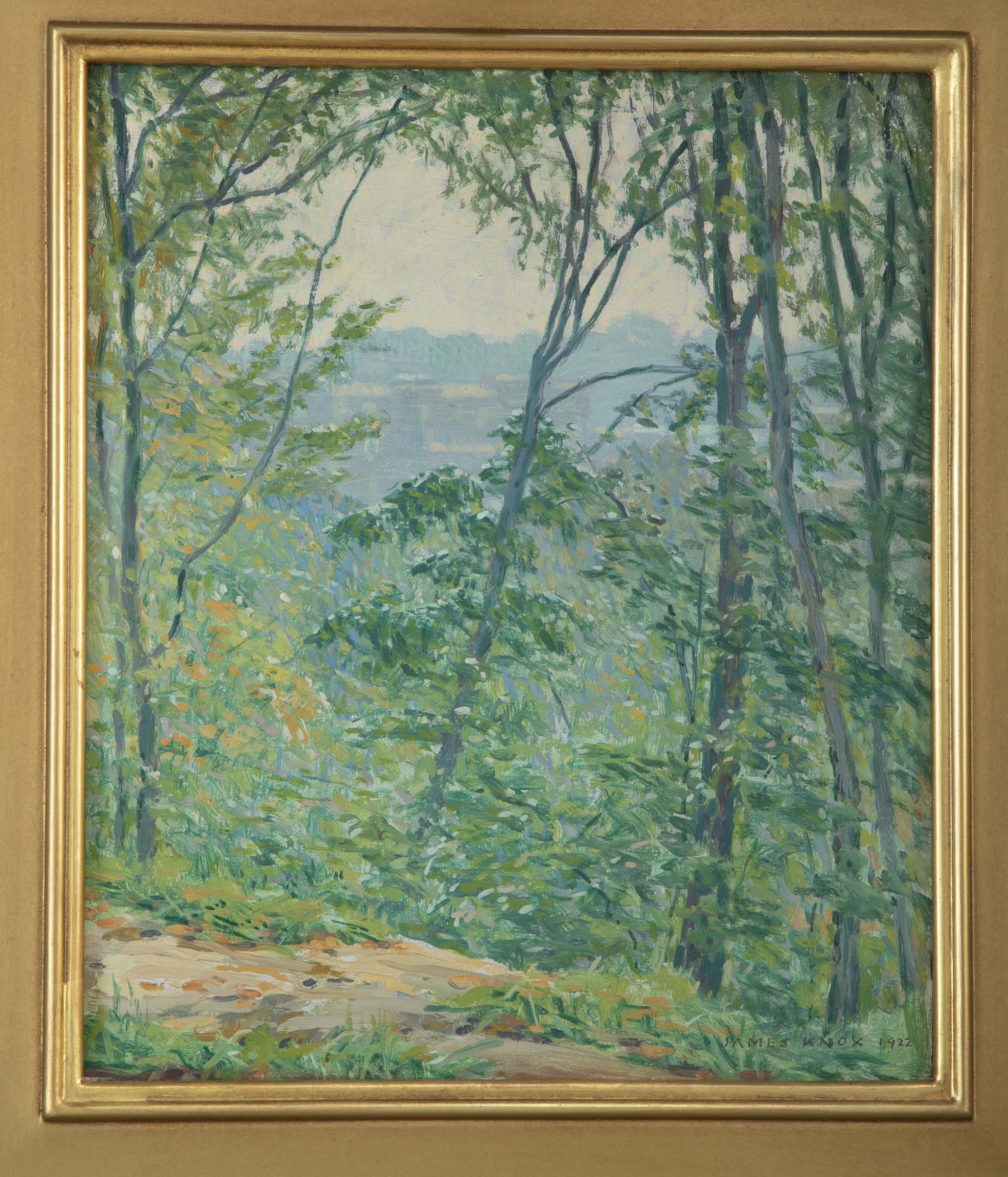 Oil on Canvas Board by James Knox