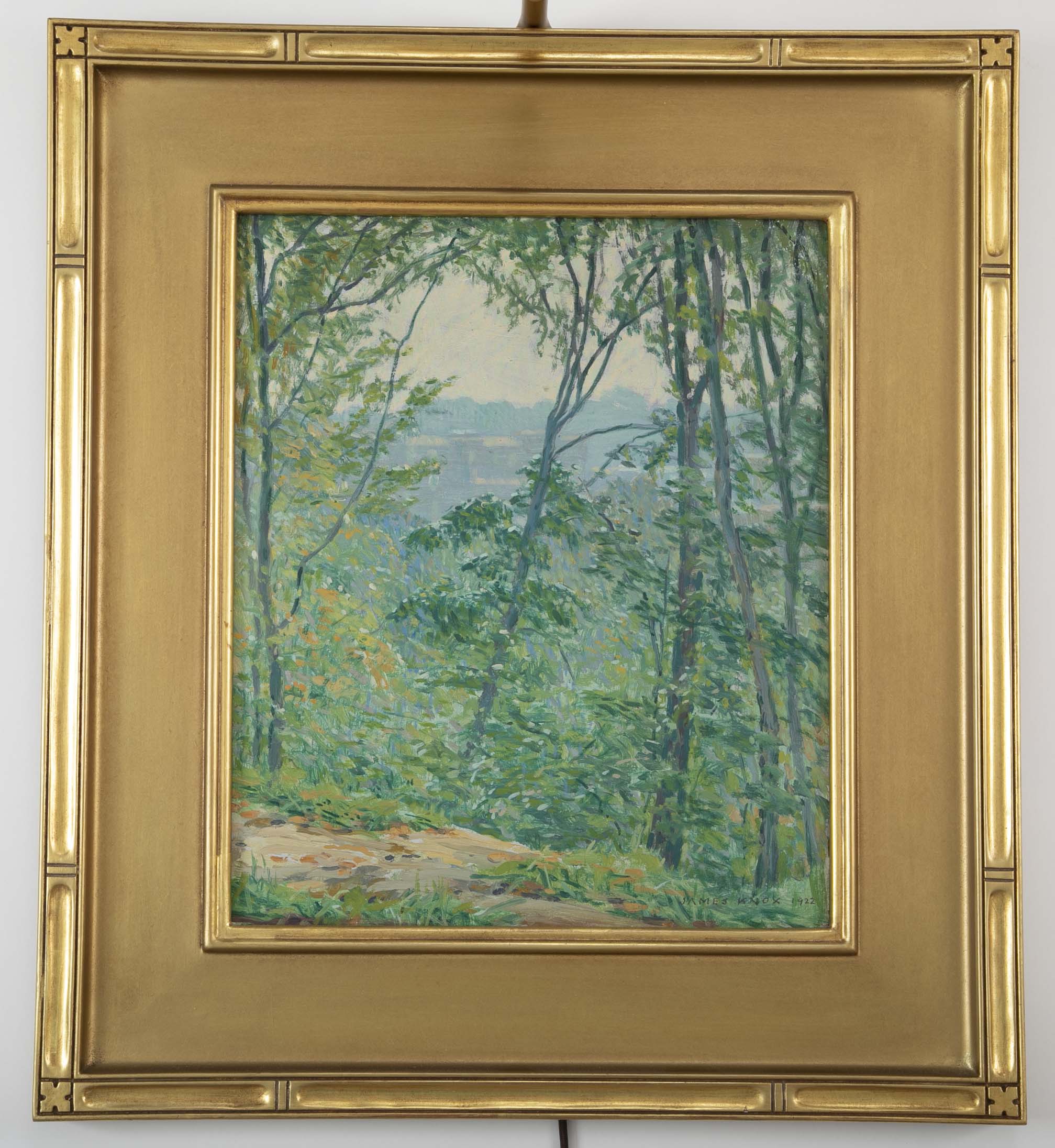 Oil on Canvas Board by James Knox