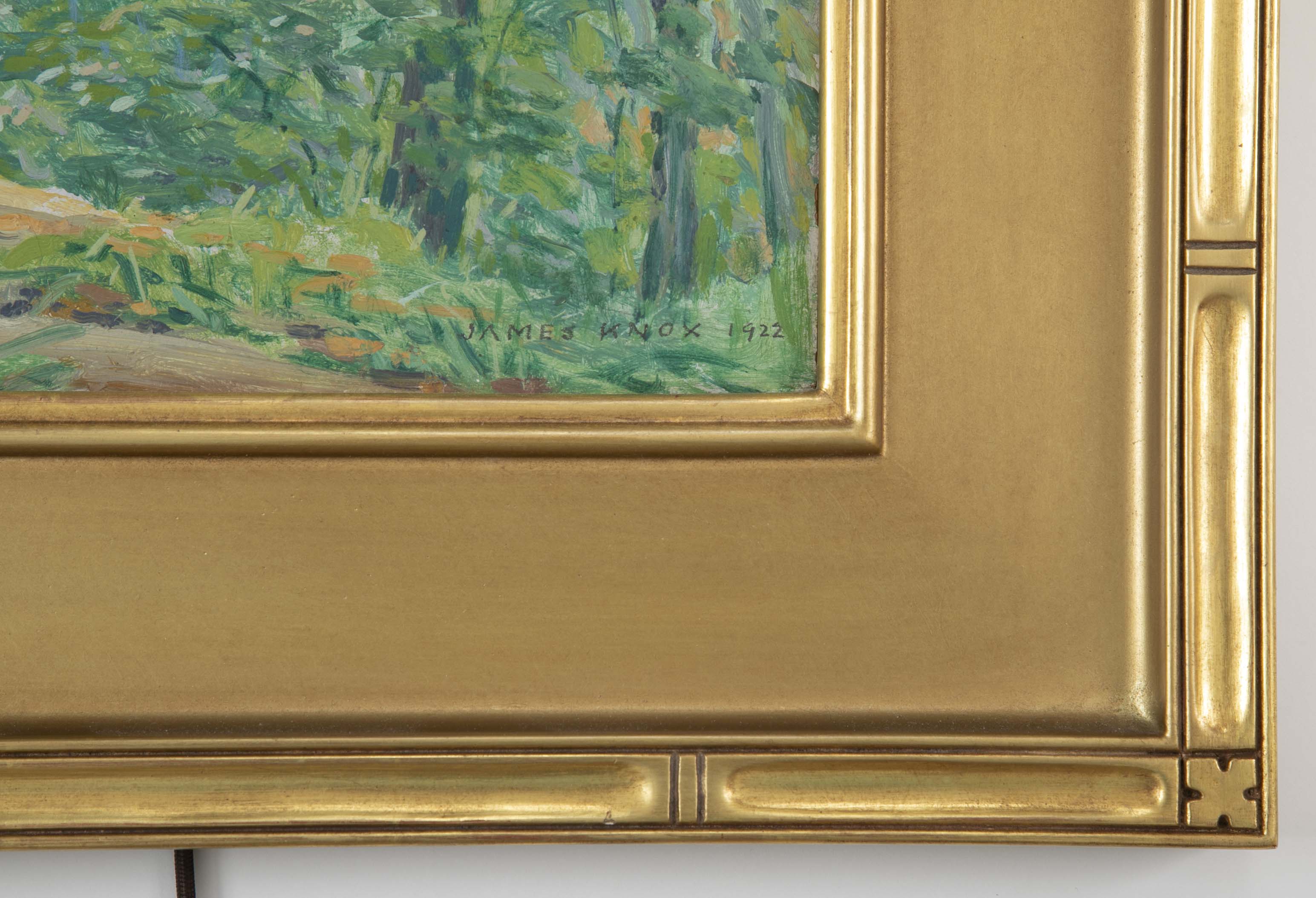 Oil on Canvas Board by James Knox