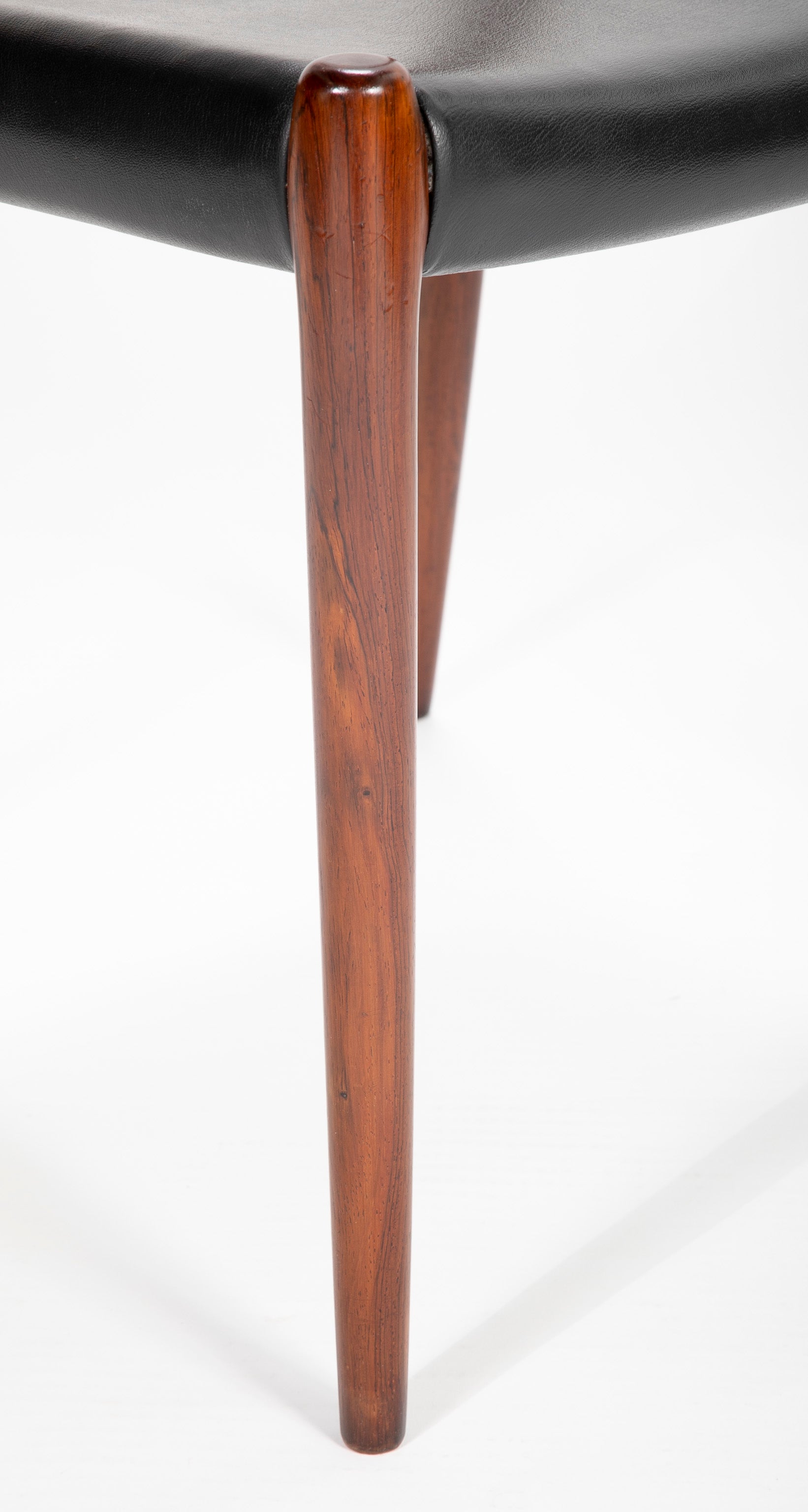 Set of Ten Rosewood Dining Chairs by Niels Moller Sold Individually