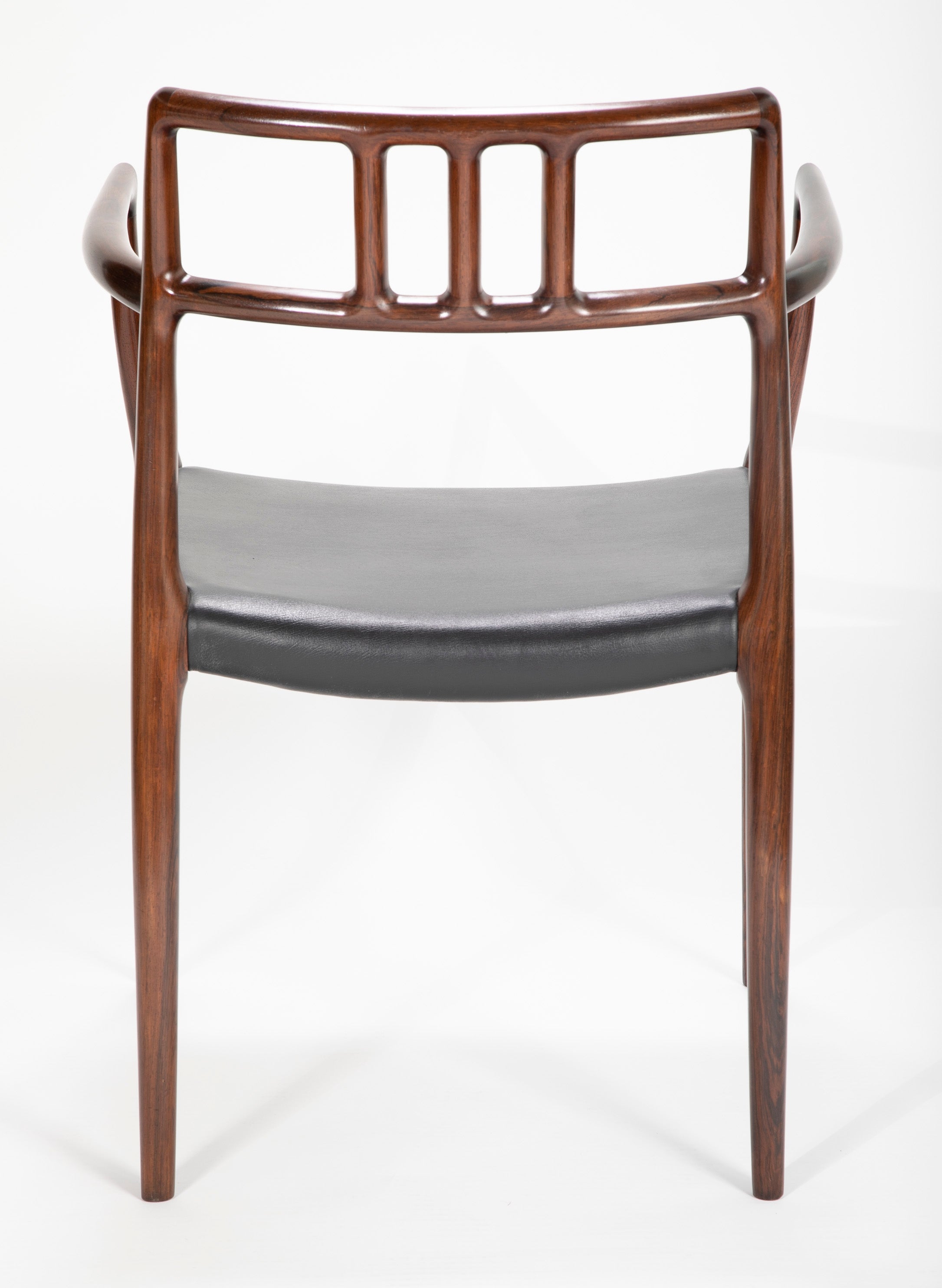 Set of Ten Rosewood Dining Chairs by Niels Moller Sold Individually
