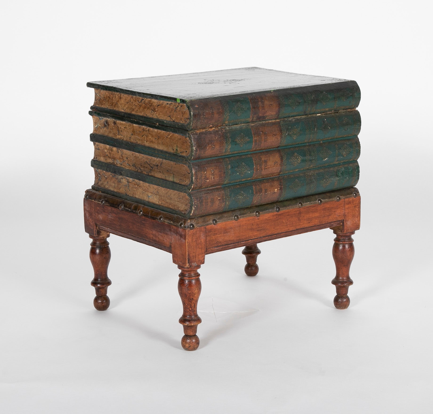 Stacked Book Form English Low Table