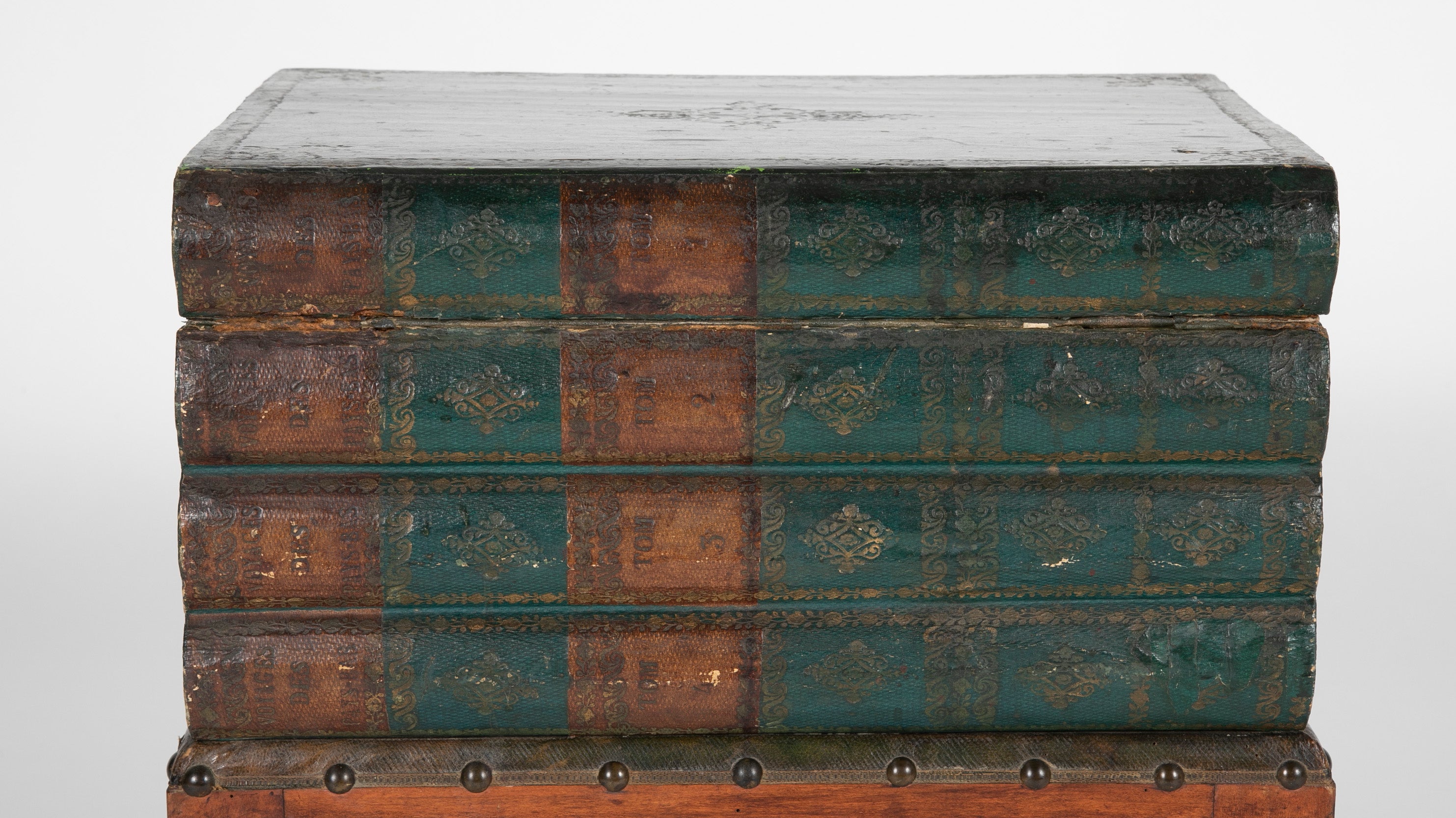 Stacked Book Form English Low Table