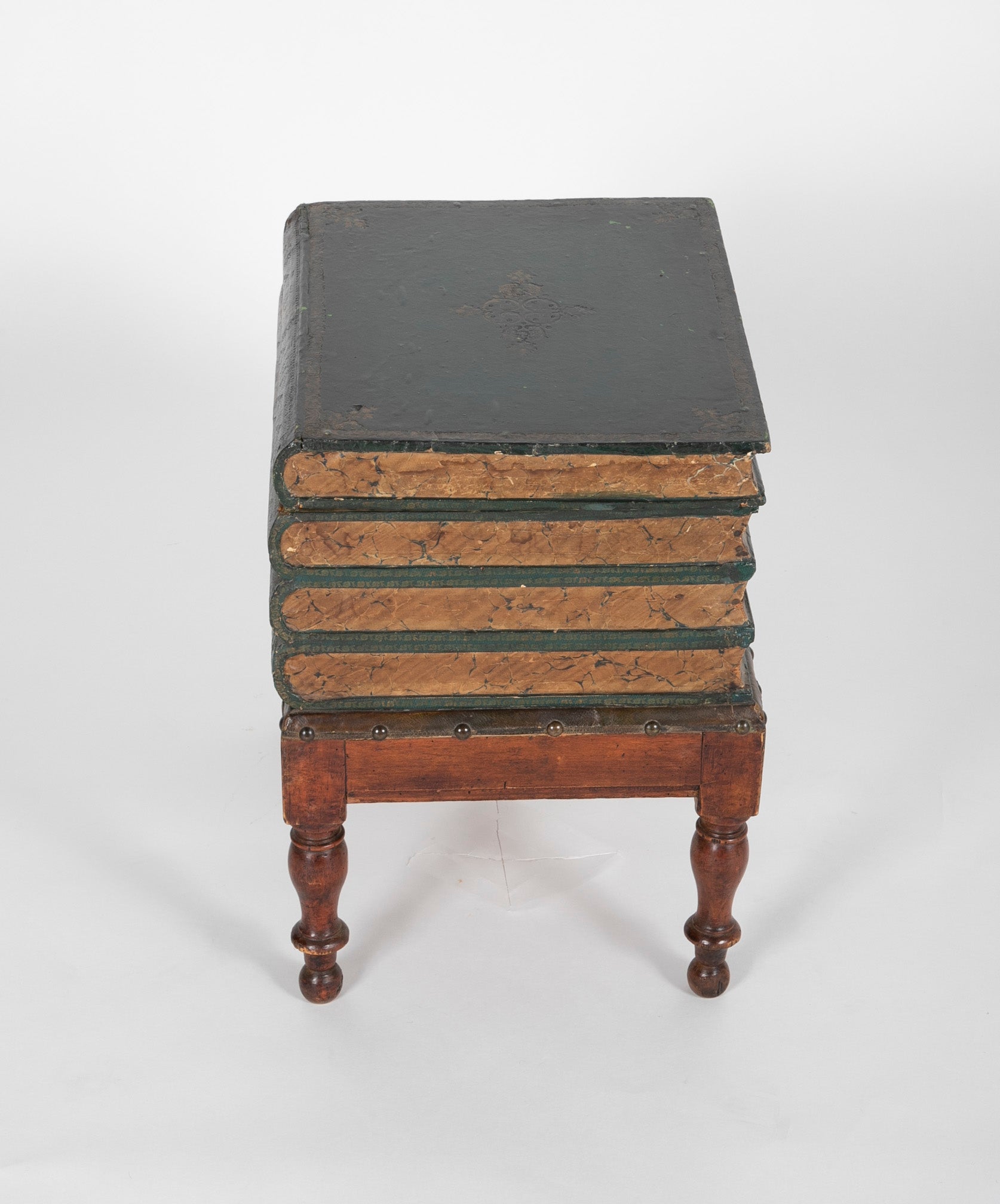 Stacked Book Form English Low Table