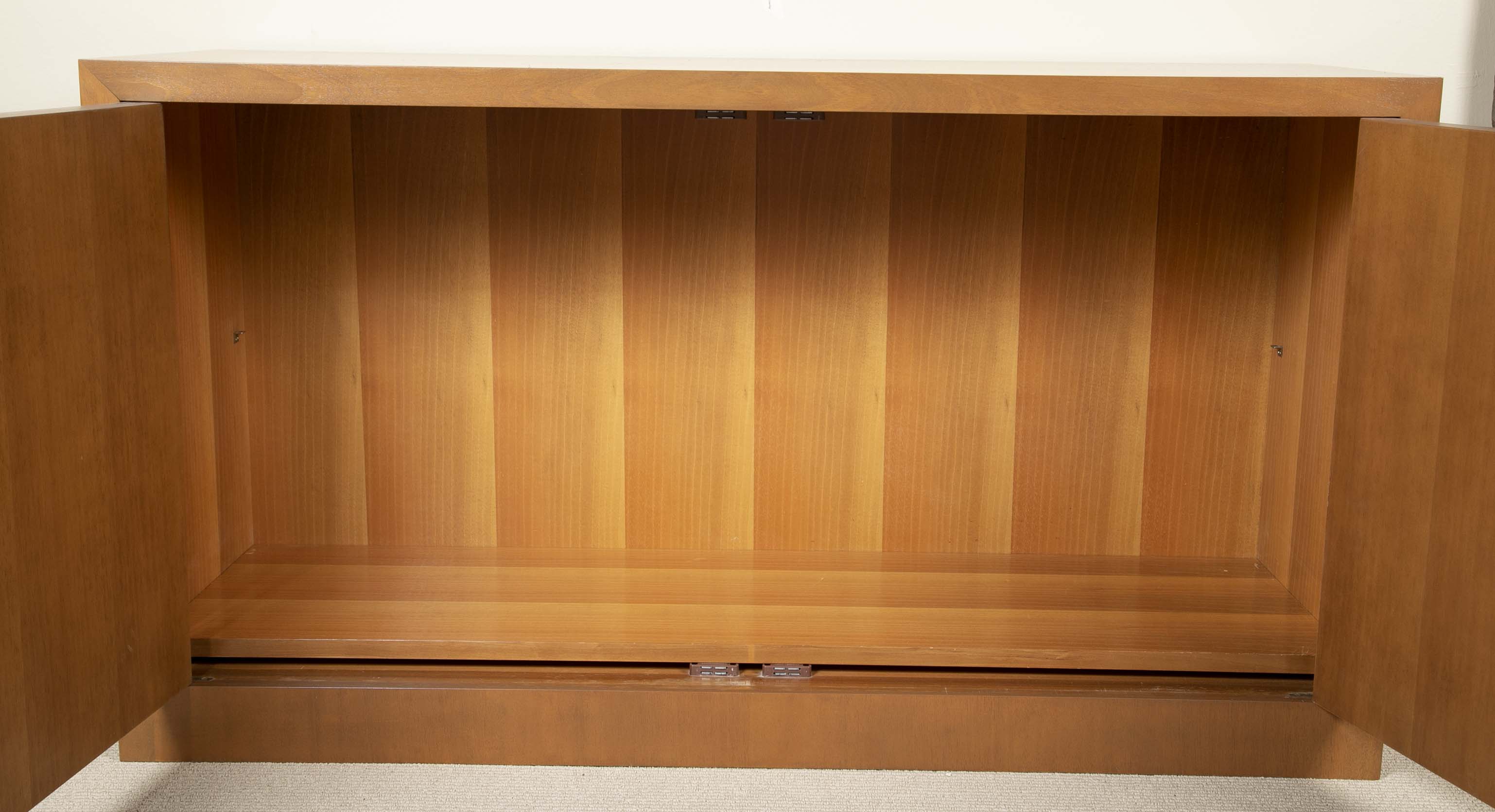A Pair of T-H Robsjohn-Gibbings Cabinets for Saridis of Athens.