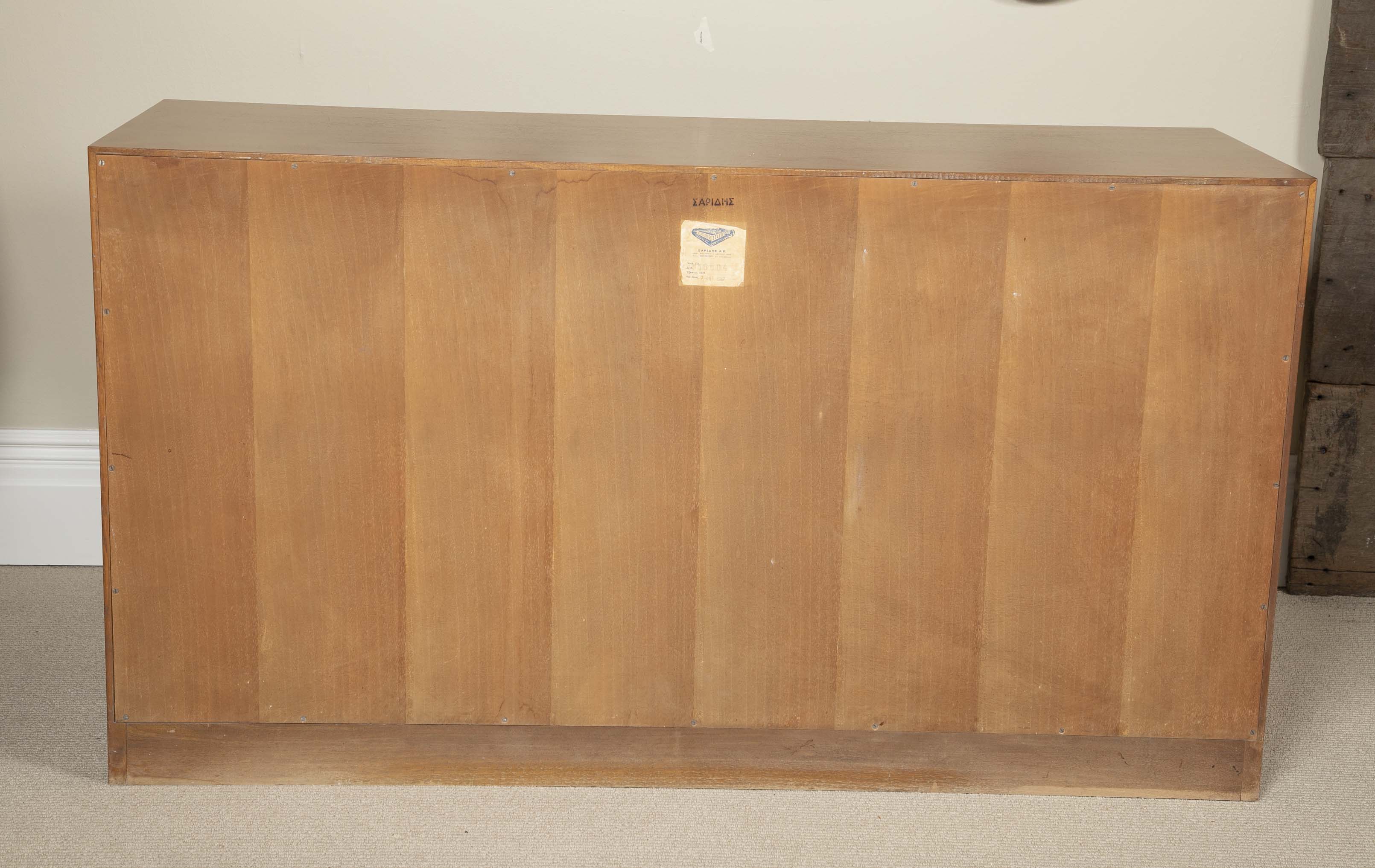 A Pair of T-H Robsjohn-Gibbings Cabinets for Saridis of Athens.