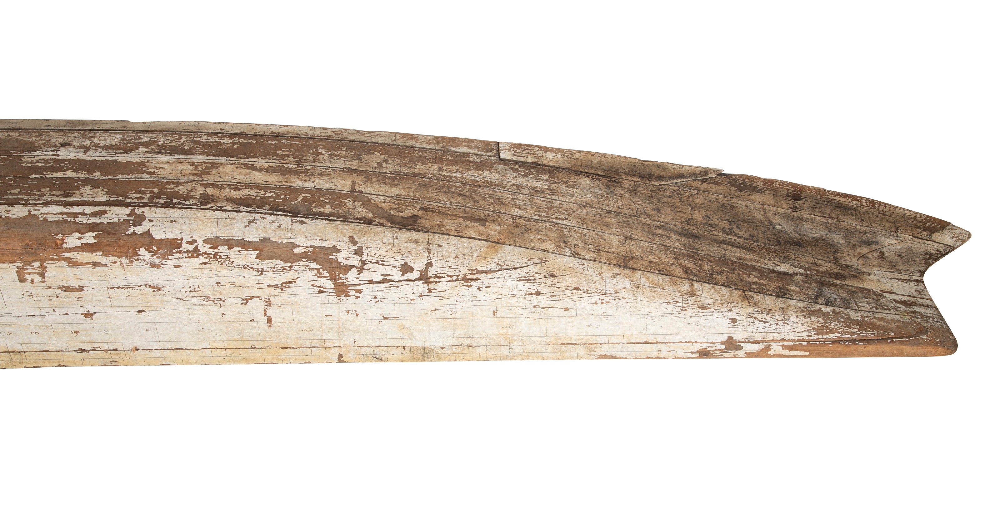 13 Foot Half Hull Model of Wickes Class Destroyer