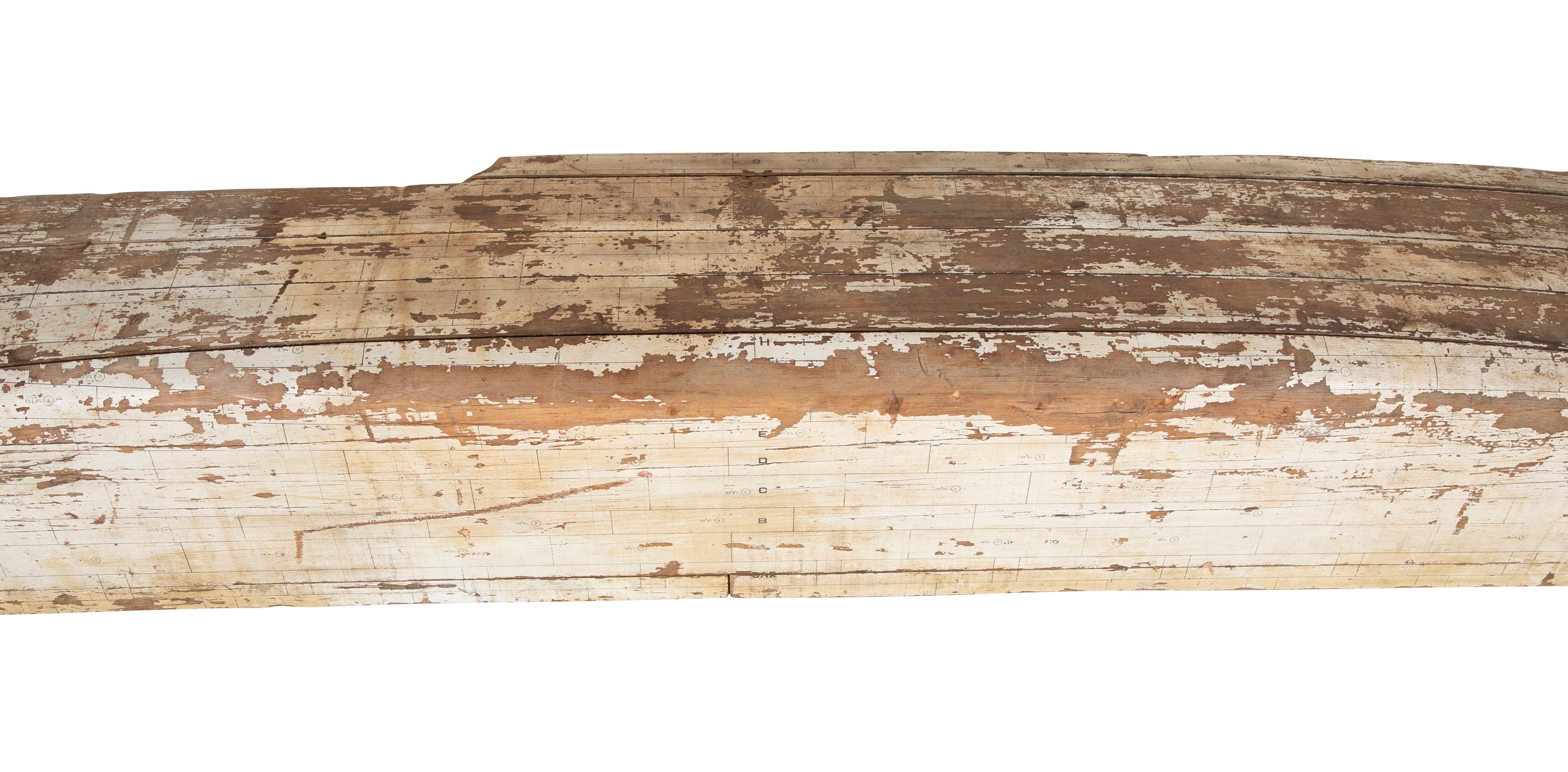 13 Foot Half Hull Model of Wickes Class Destroyer