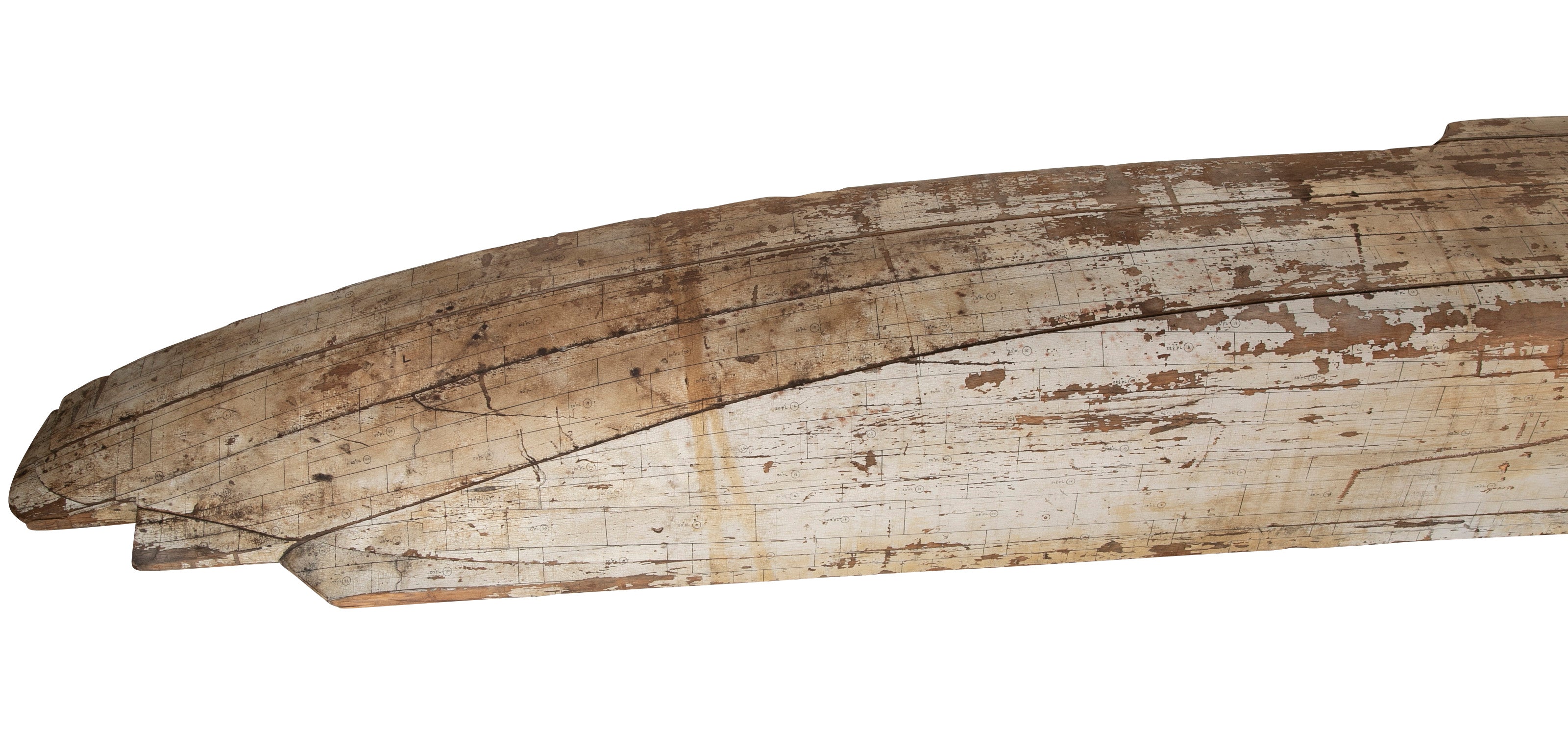 13 Foot Half Hull Model of Wickes Class Destroyer