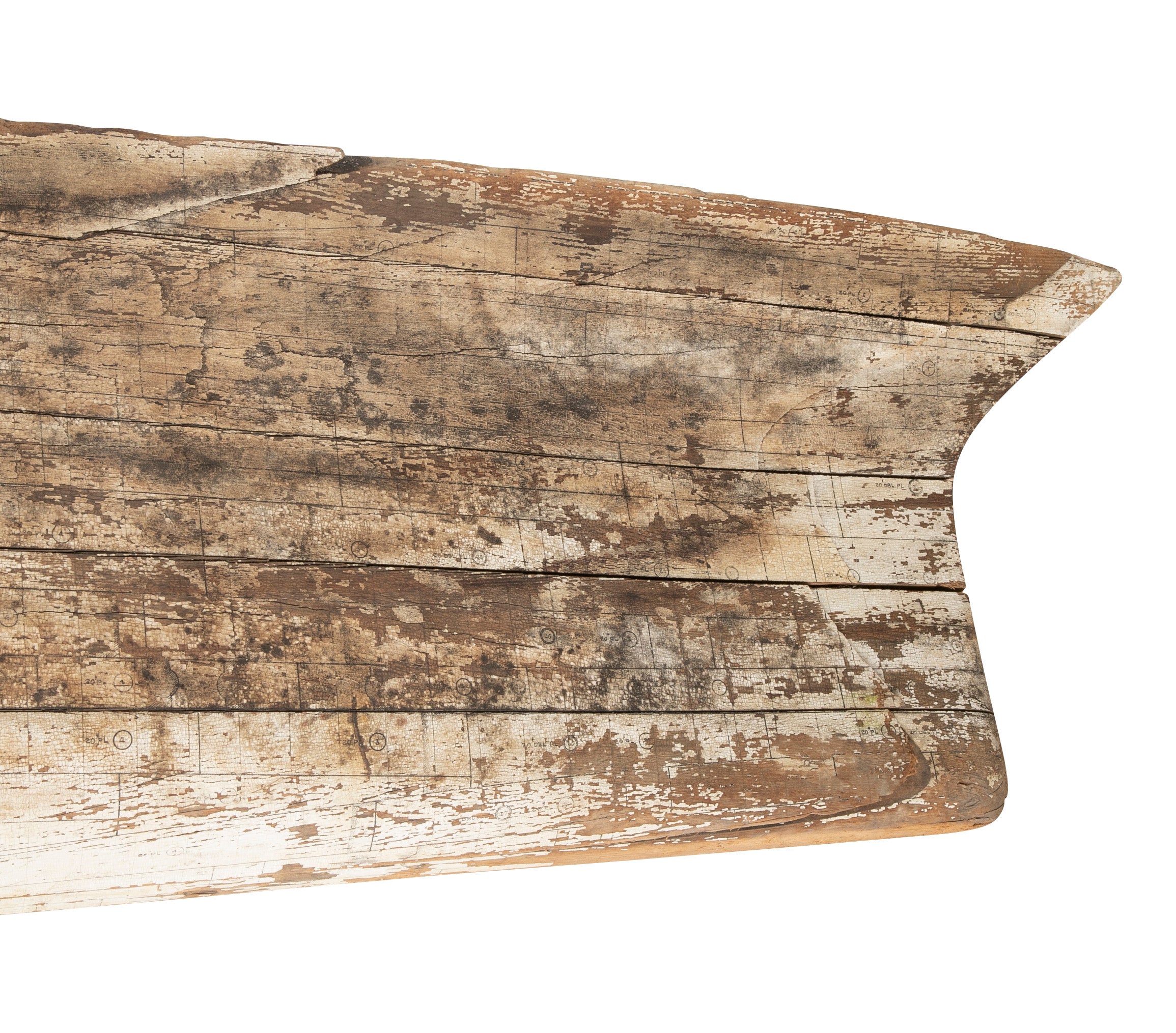 13 Foot Half Hull Model of Wickes Class Destroyer