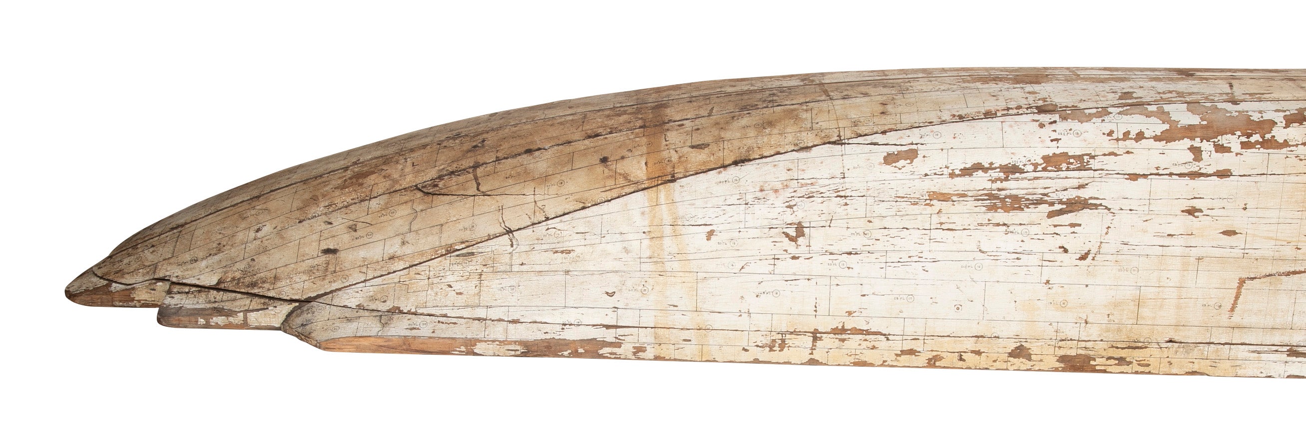 13 Foot Half Hull Model of Wickes Class Destroyer