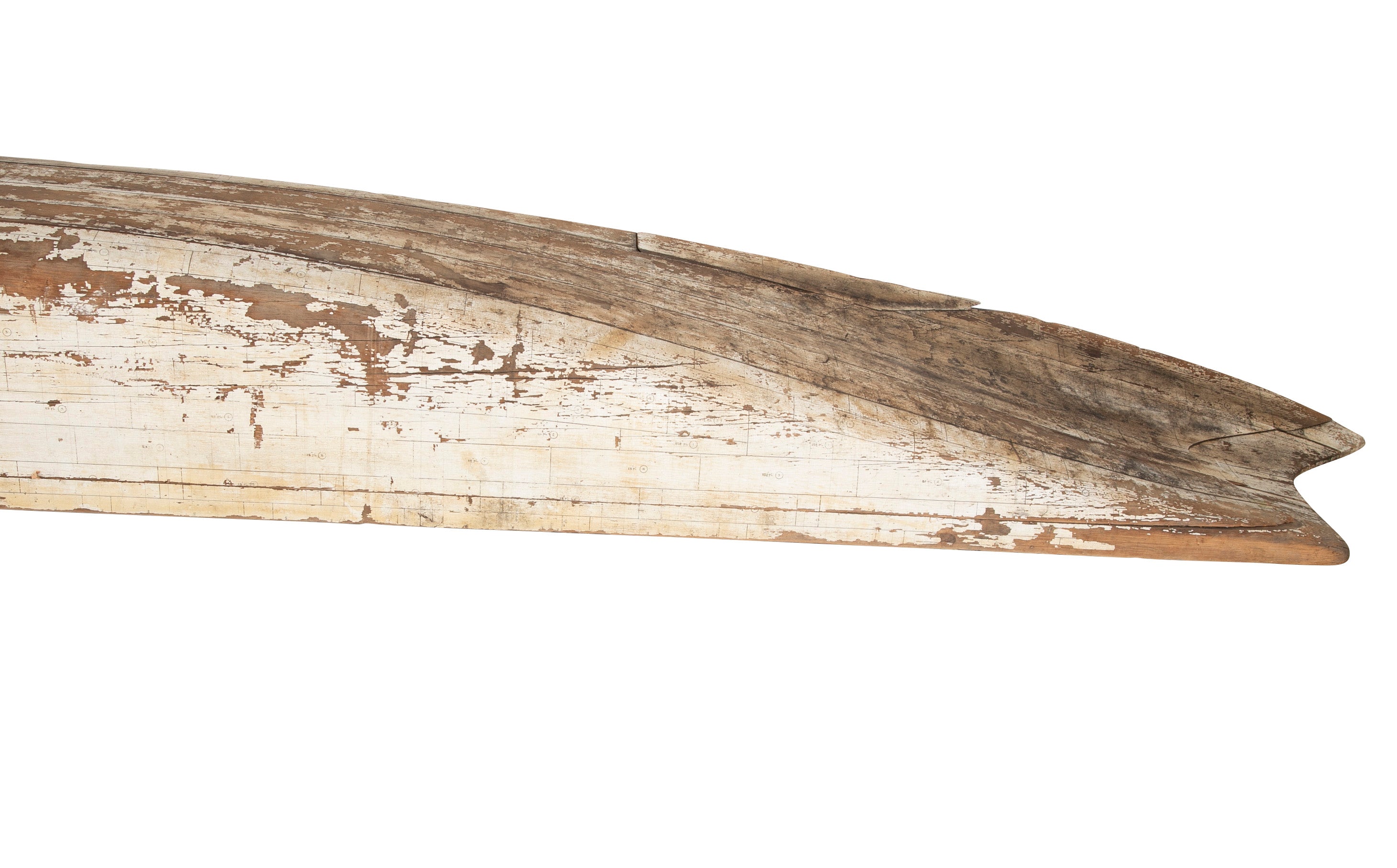 13 Foot Half Hull Model of Wickes Class Destroyer