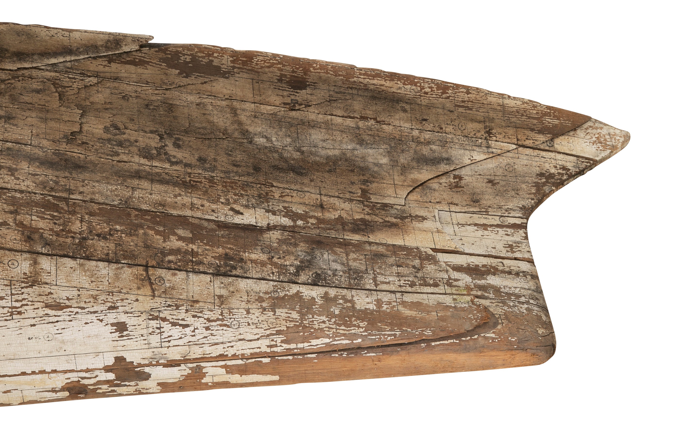 13 Foot Half Hull Model of Wickes Class Destroyer