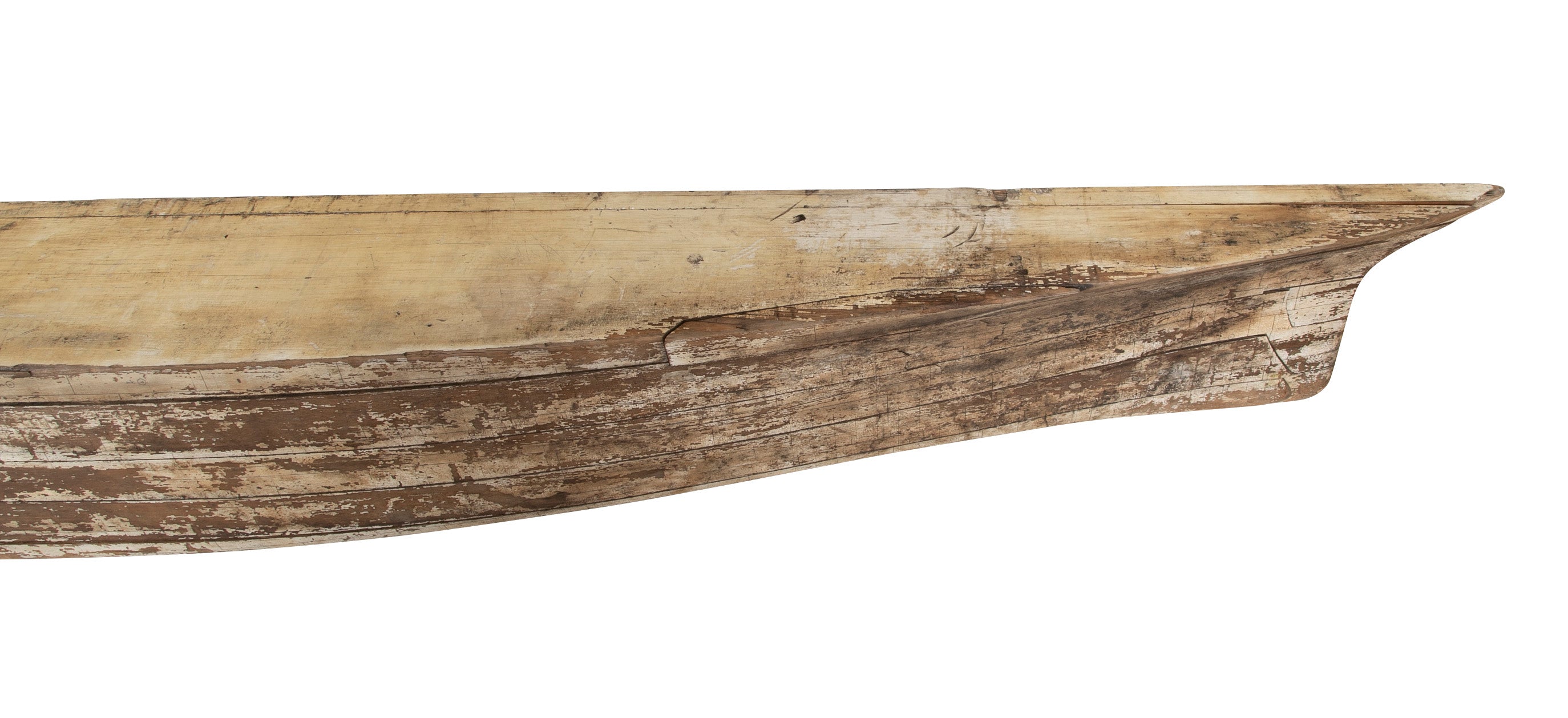 13 Foot Half Hull Model of Wickes Class Destroyer