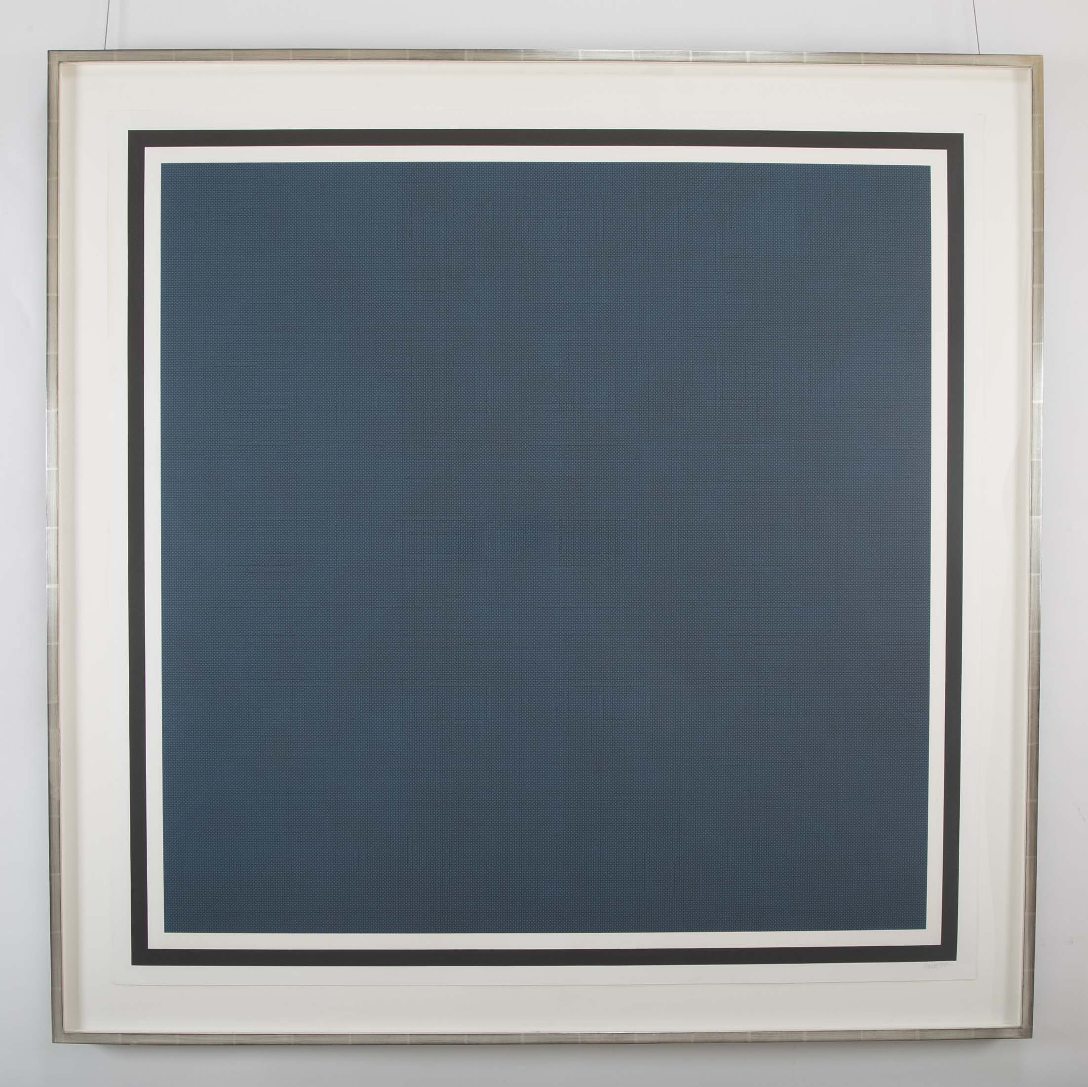 A Screenprint by Sol Lewitt from the Portfolio "Four x Four x Four"