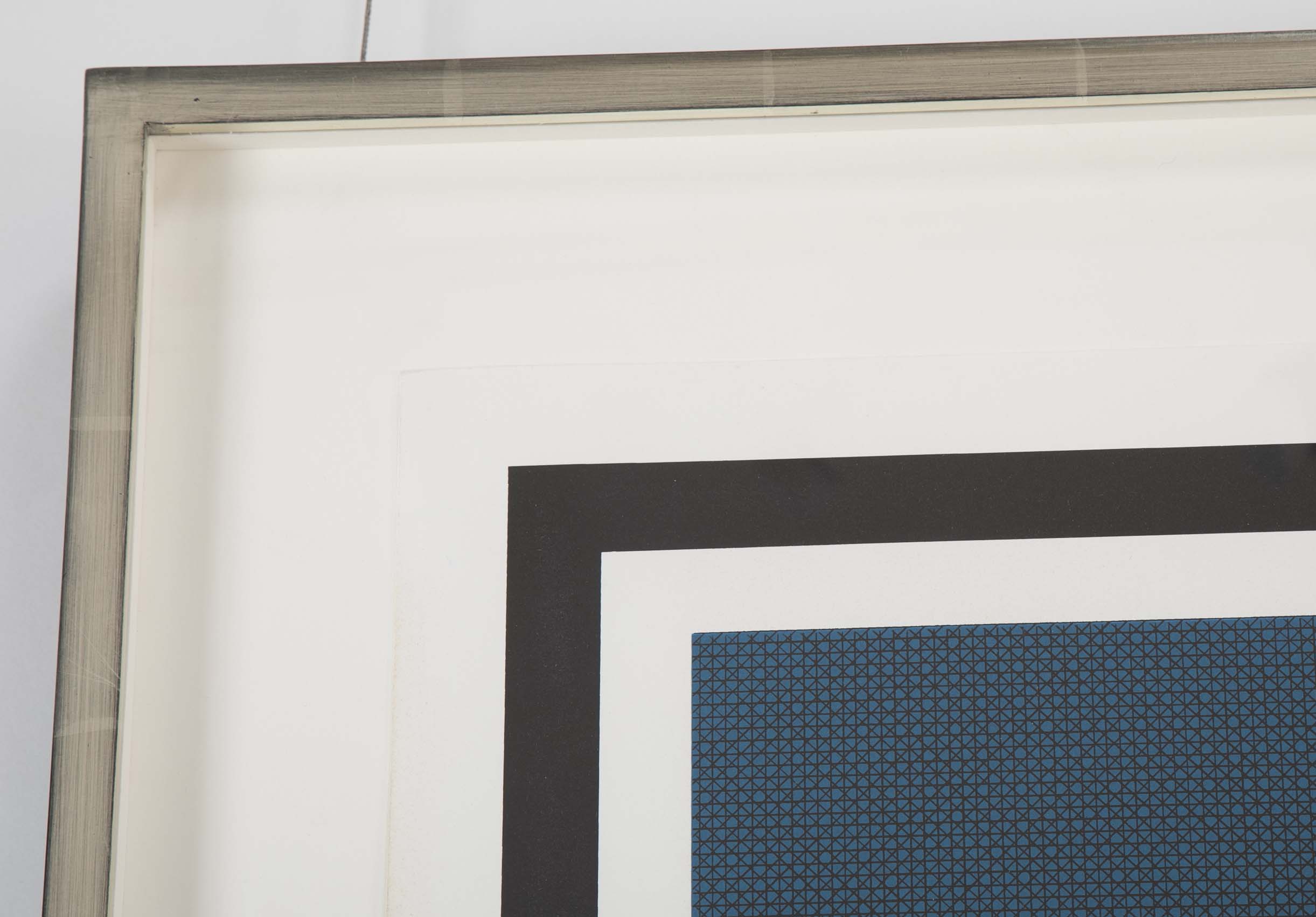 A Screenprint by Sol Lewitt from the Portfolio "Four x Four x Four"