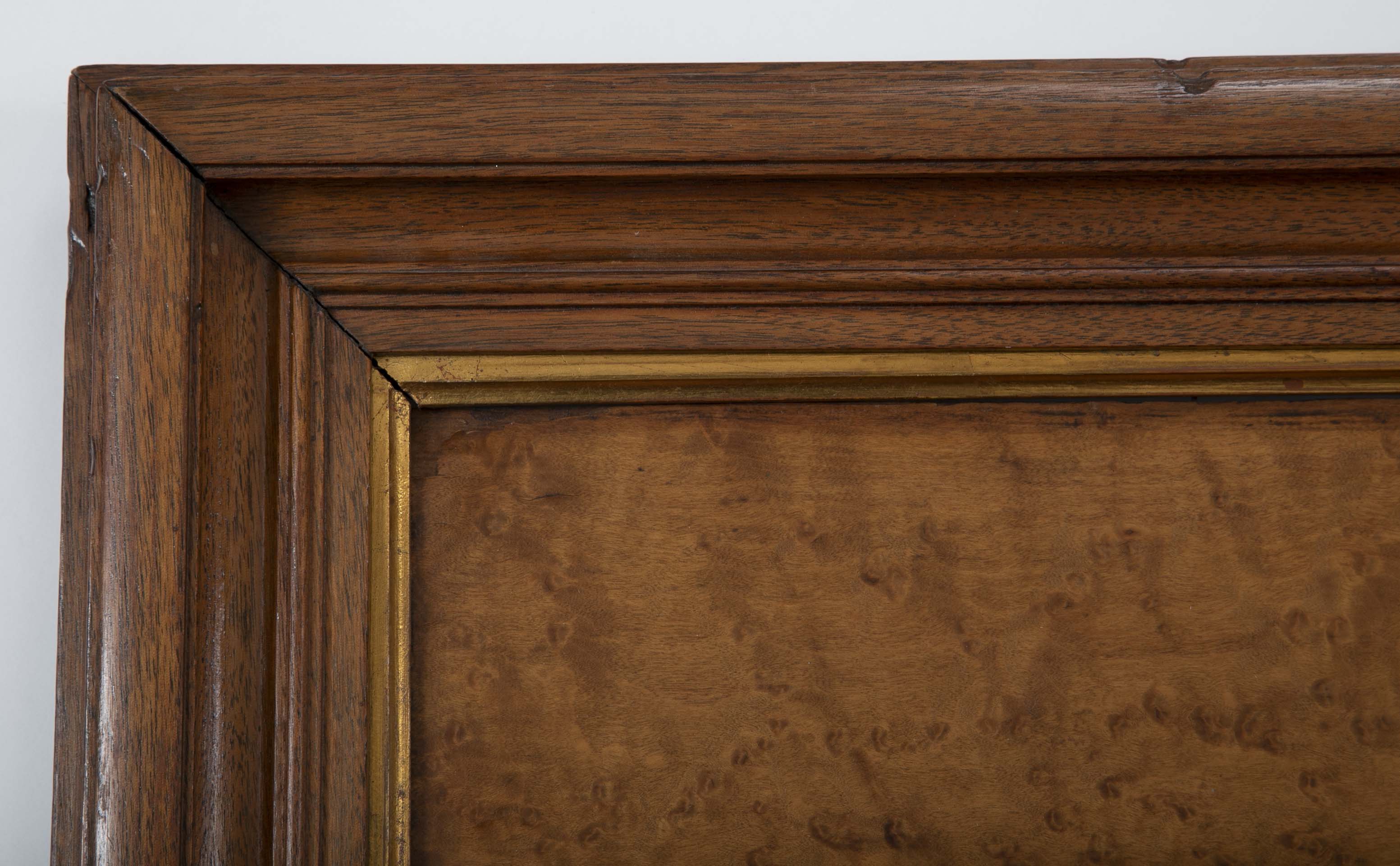 An Exceptional Mounted Builder's Presentation Half Hull Model