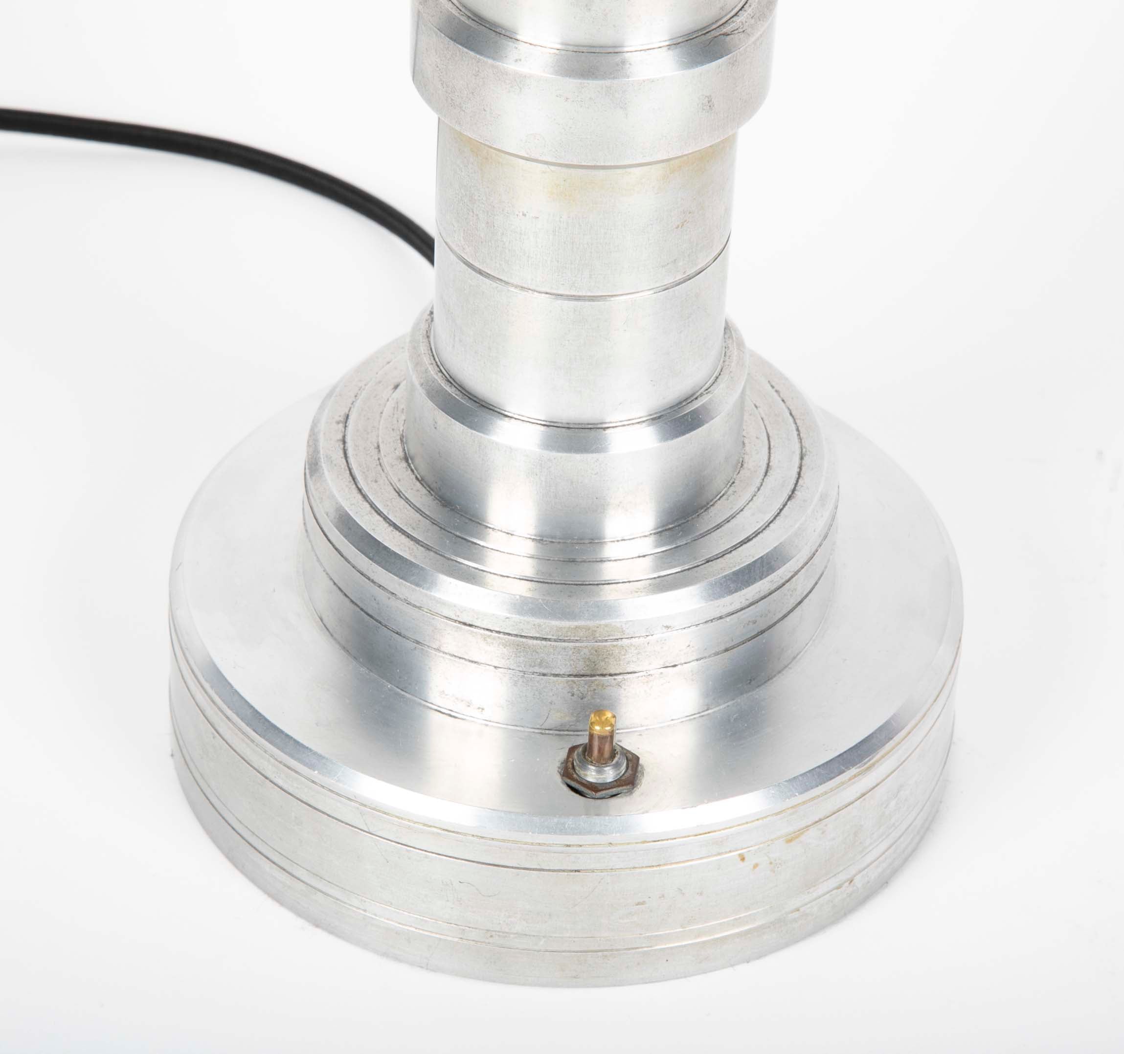 Pattyn Products Attributed Art Deco Table Lamp Attributed Walter Von Nessen