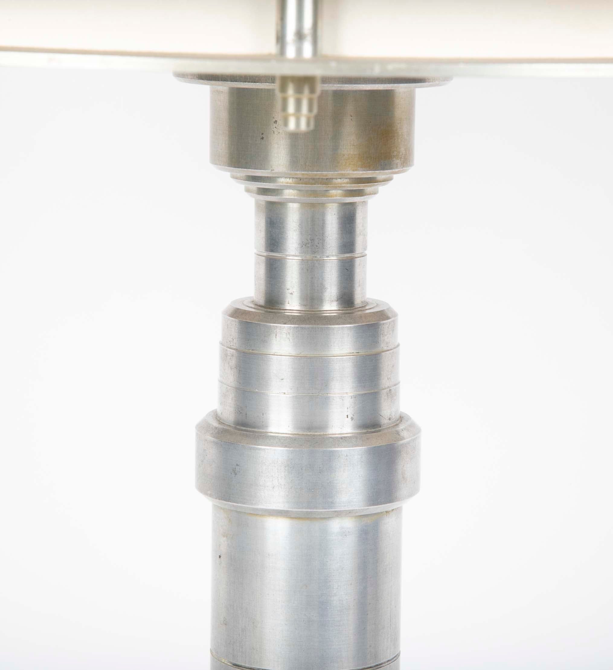 Pattyn Products Attributed Art Deco Table Lamp Attributed Walter Von Nessen