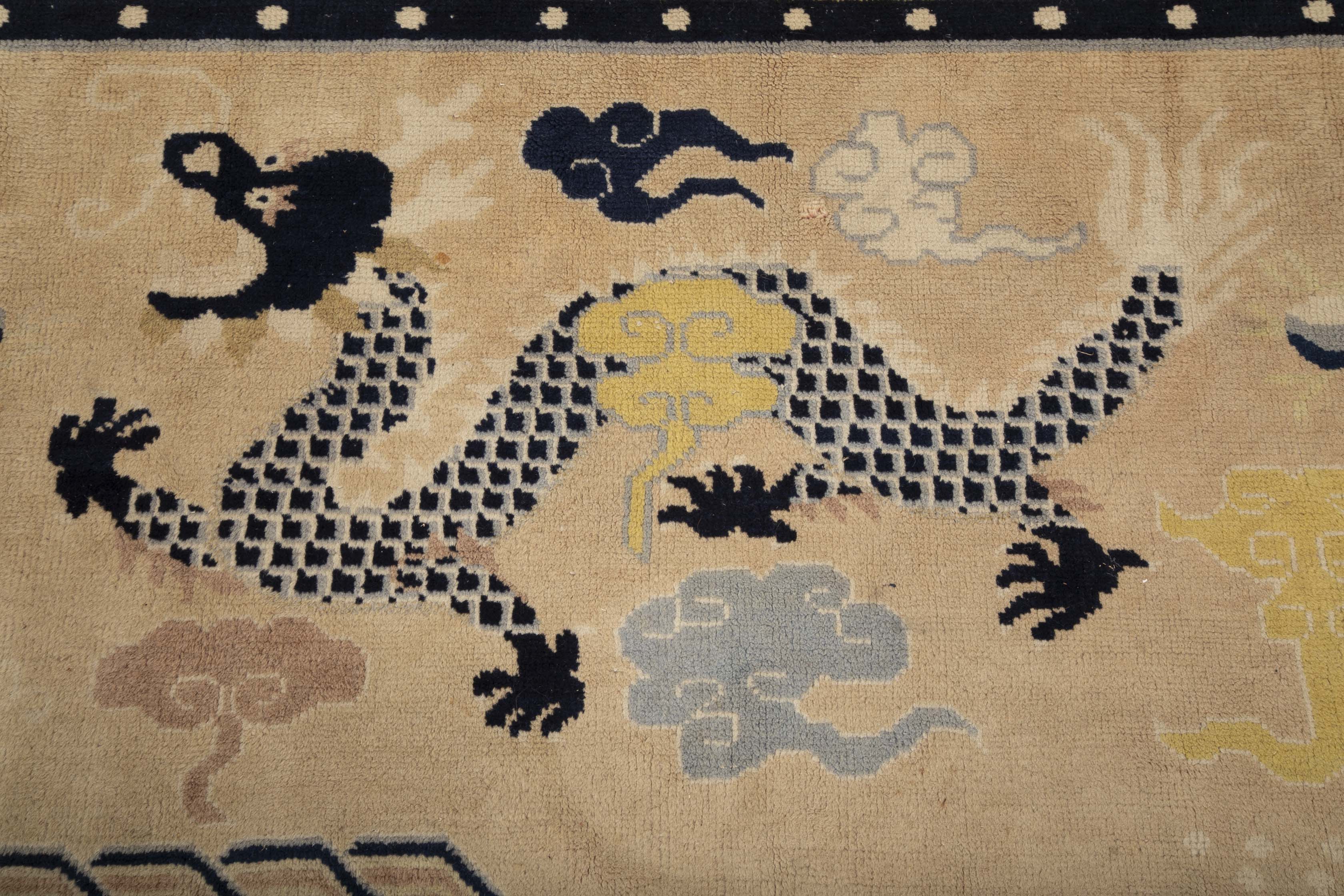 Banner Rug with Dragons from Northern China
