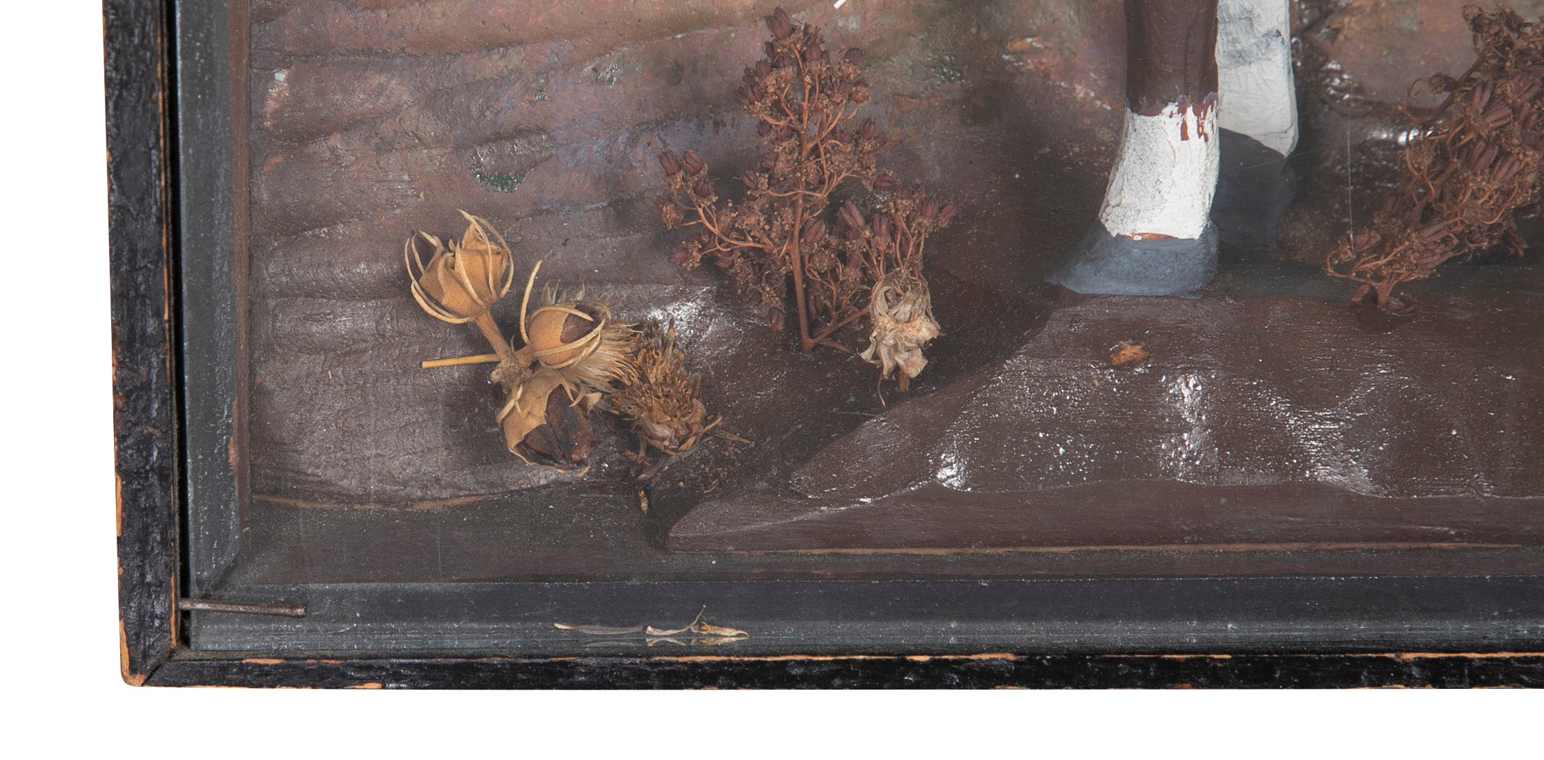 Late 19th Century American Carved Horse Diorama