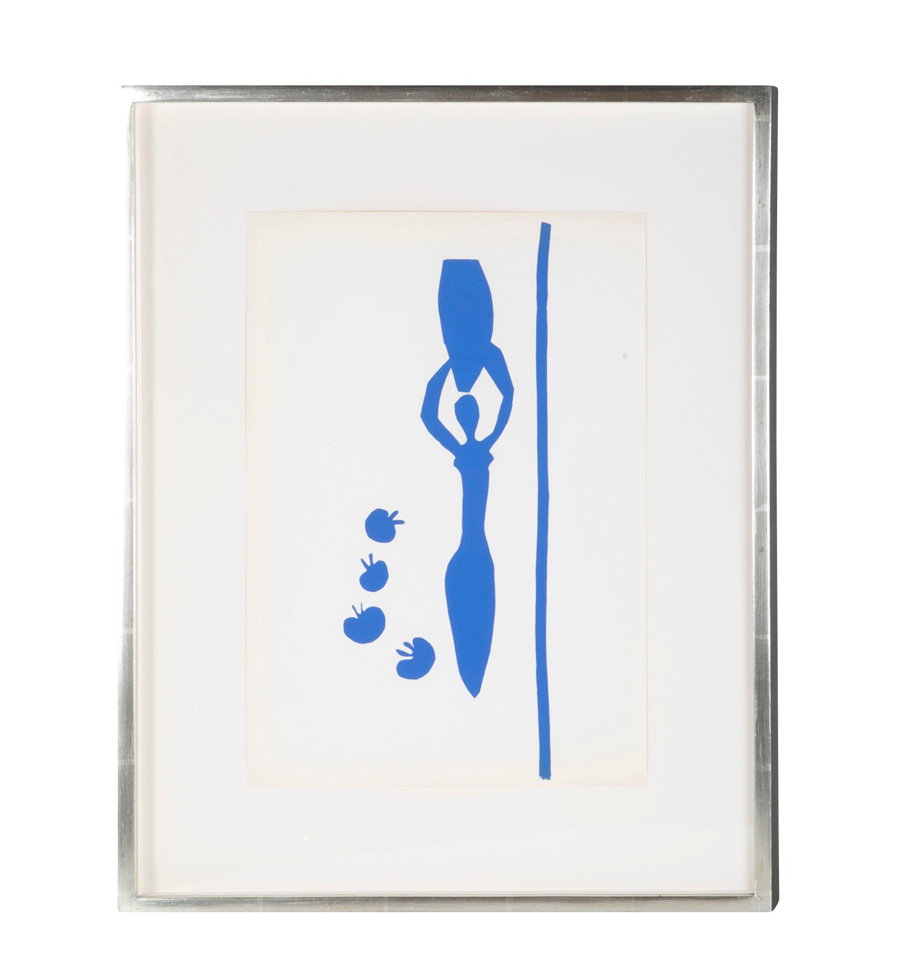 Henri Matisse Supervised Lithograph from his Original Cut Paper Maquette