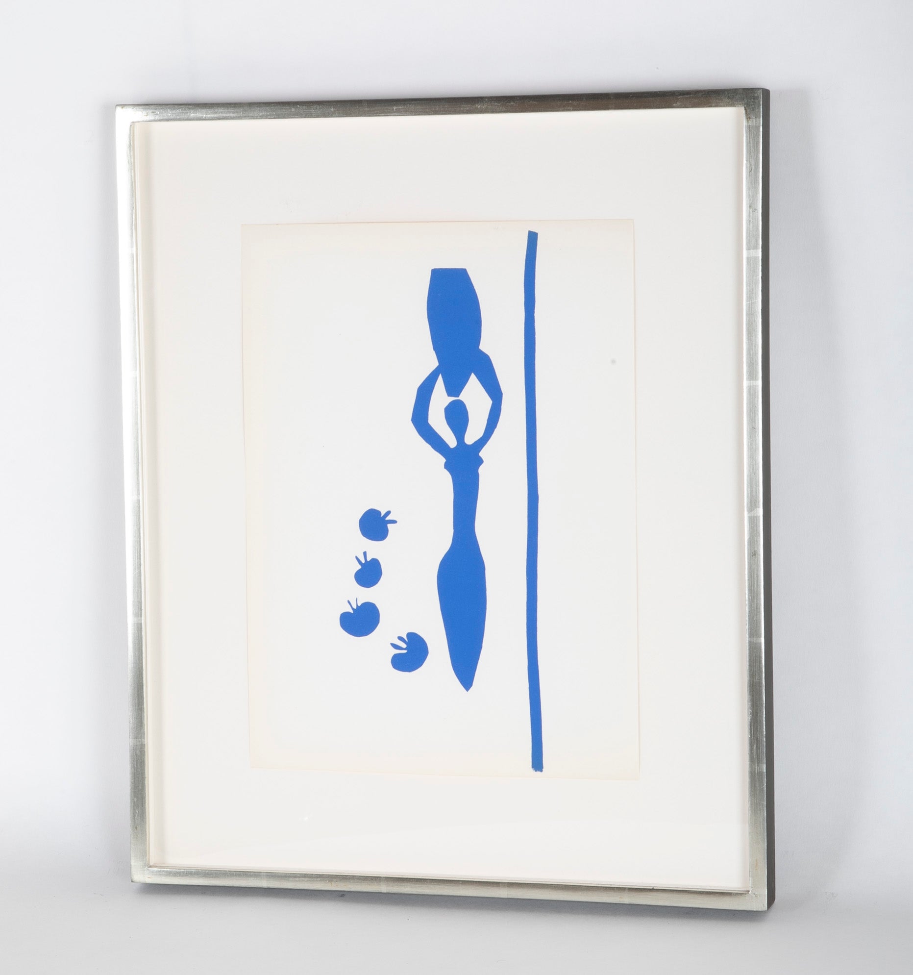 Henri Matisse Supervised Lithograph from his Original Cut Paper Maquette