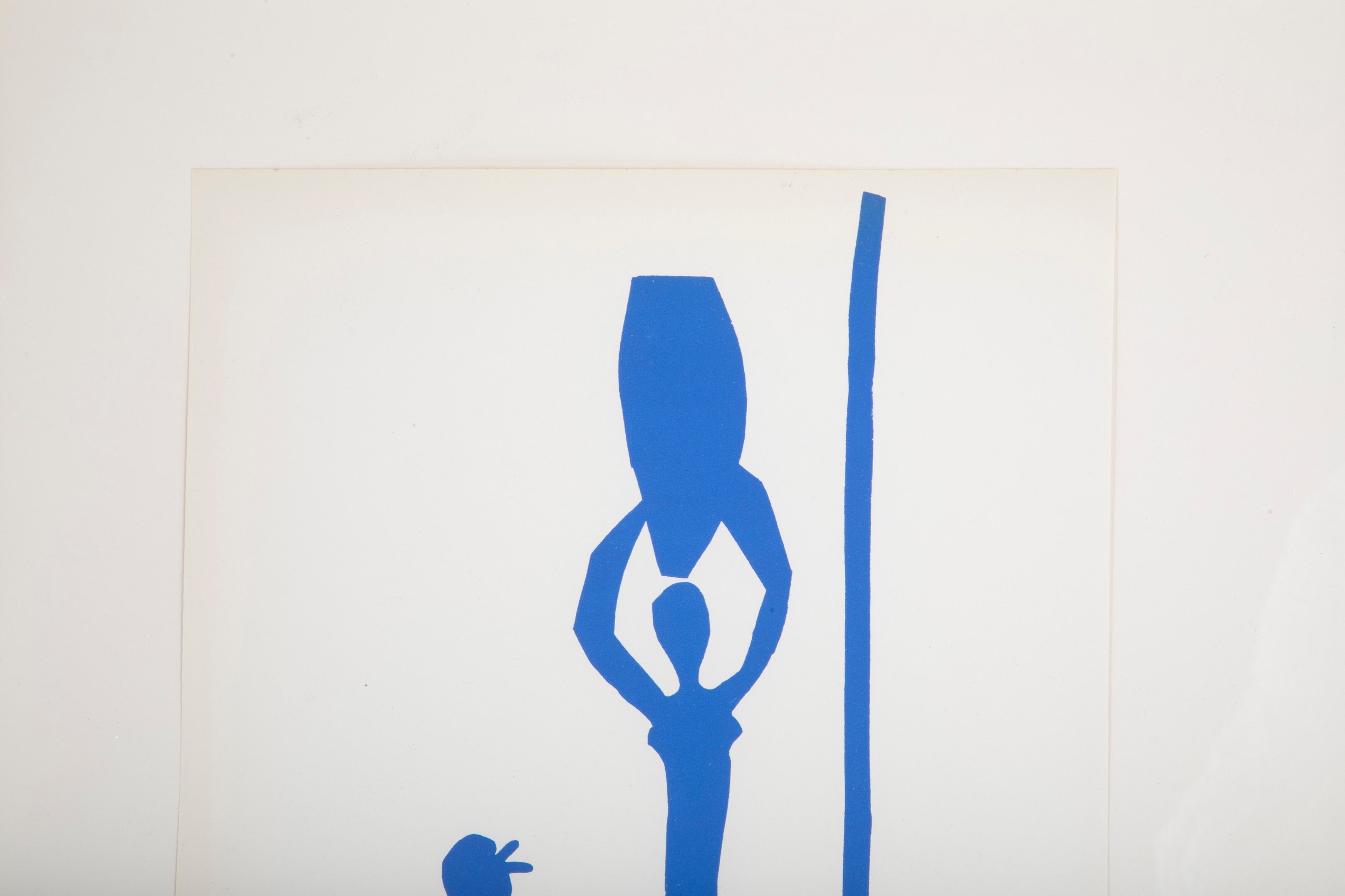 Henri Matisse Supervised Lithograph from his Original Cut Paper Maquette