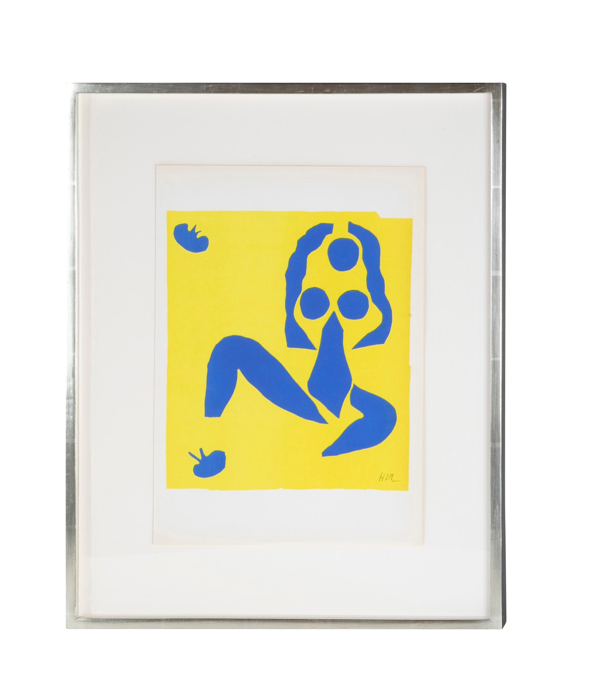 Henri Matisse Supervised Lithograph from his Original Cut Paper Maquette