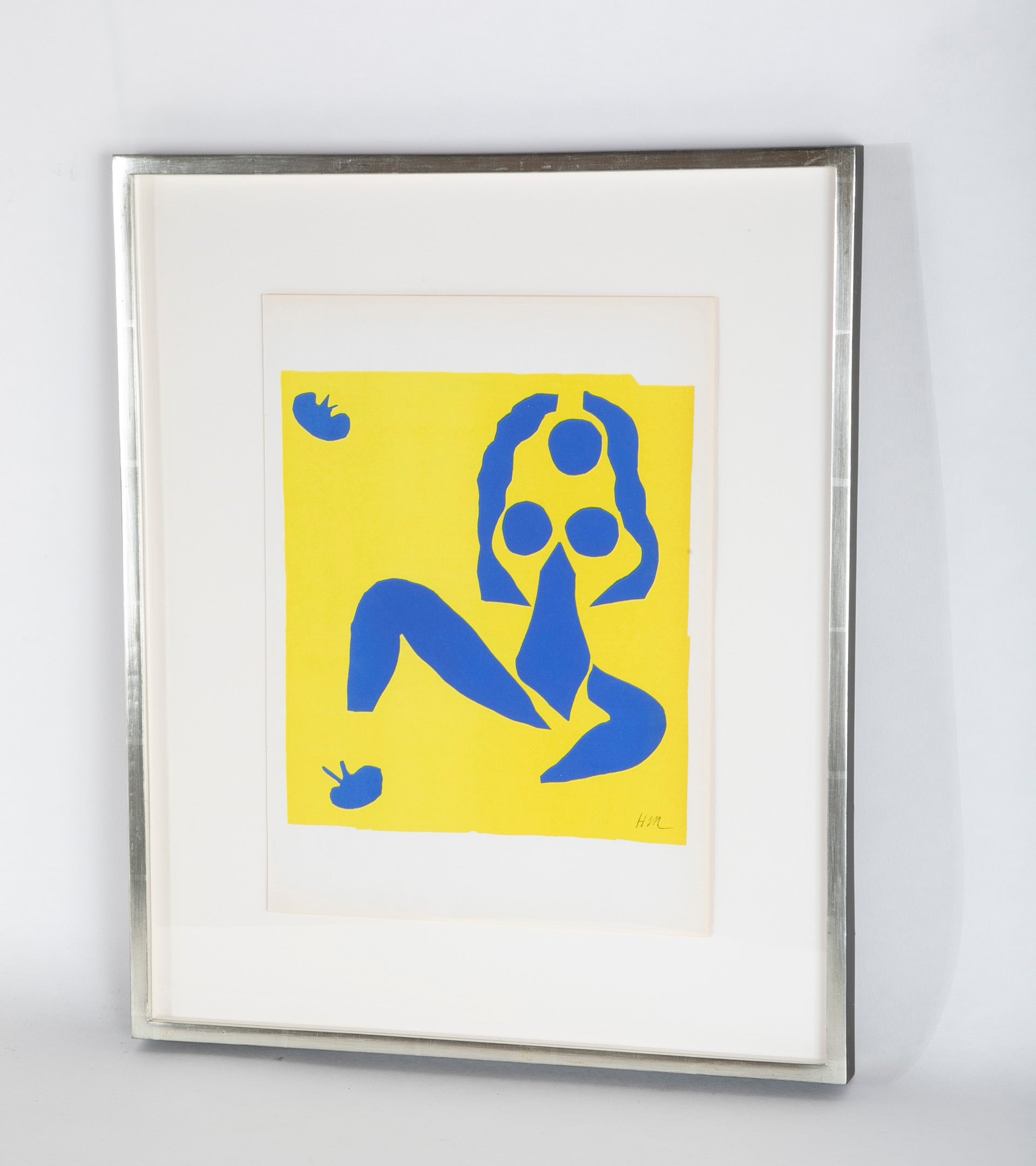 Henri Matisse Supervised Lithograph from his Original Cut Paper Maquette