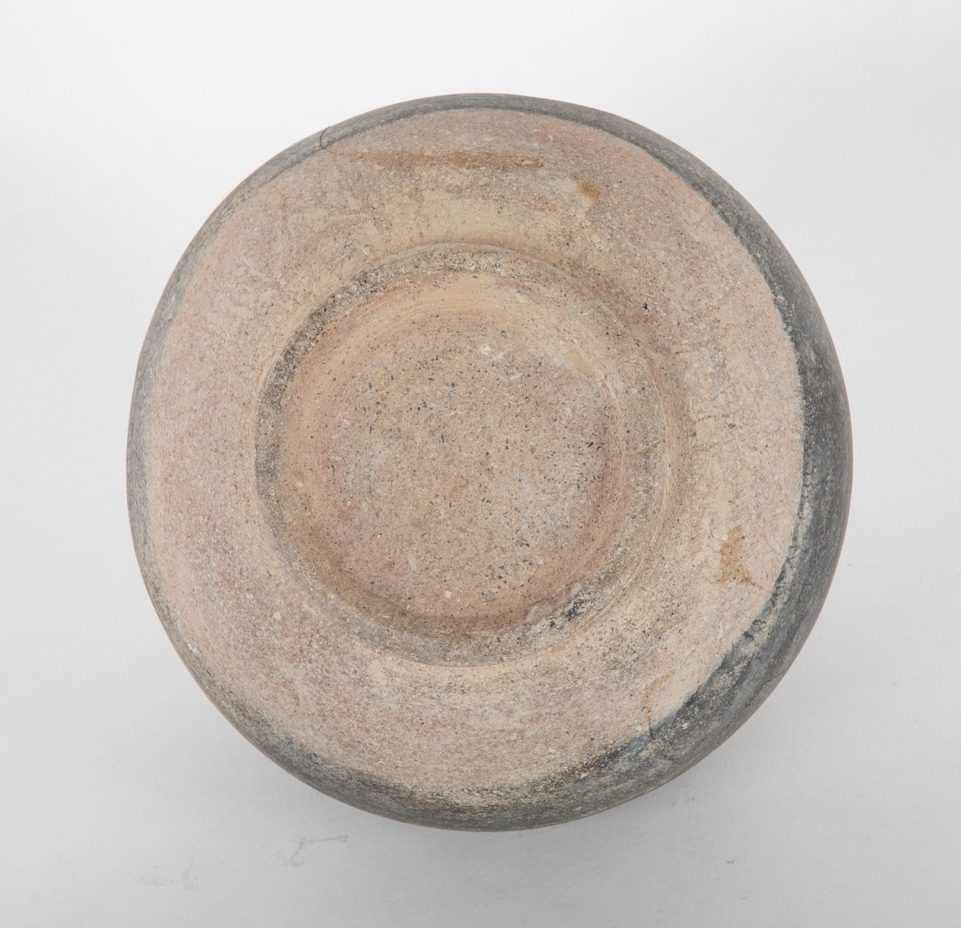 12th - 13th Century Cambodian Angkor Bulbous Black Glazed Pottery Jar