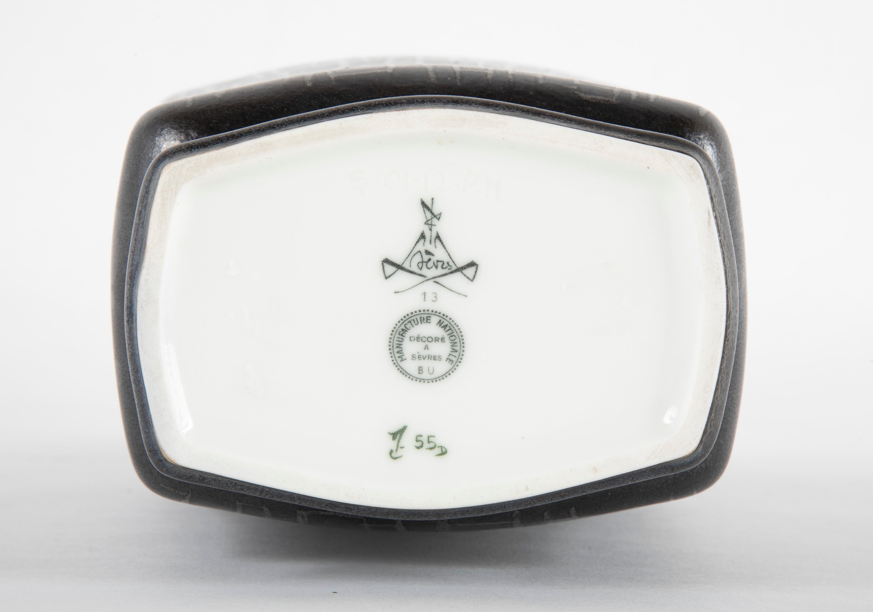 Sevres Marked Vase by Contemporary Ceramist Manuel Cordel
