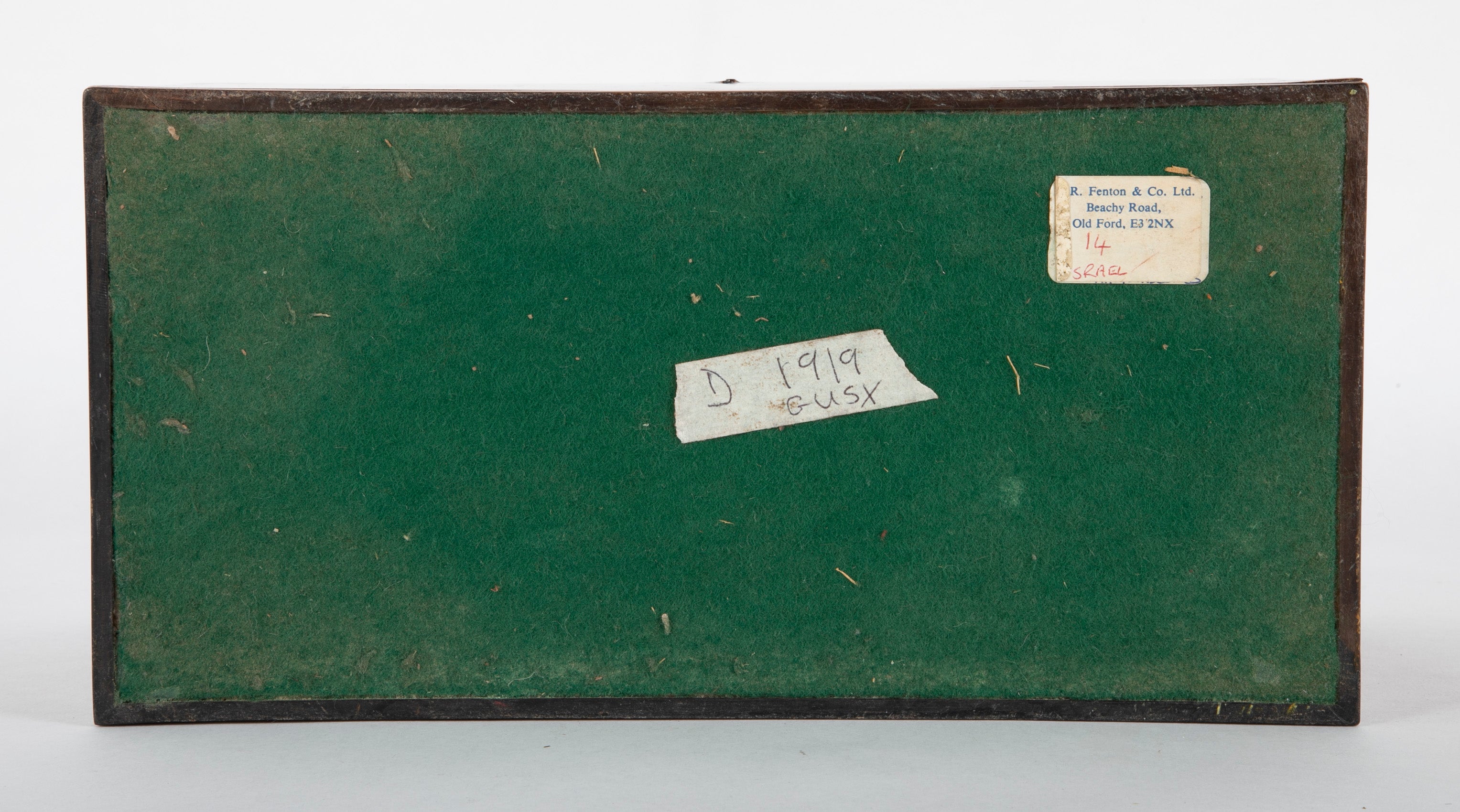 Early 19th Century English Satinwood Painted Tea Caddy