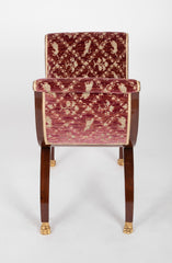 Pair of Mahogany Directoire Form Tabourets
