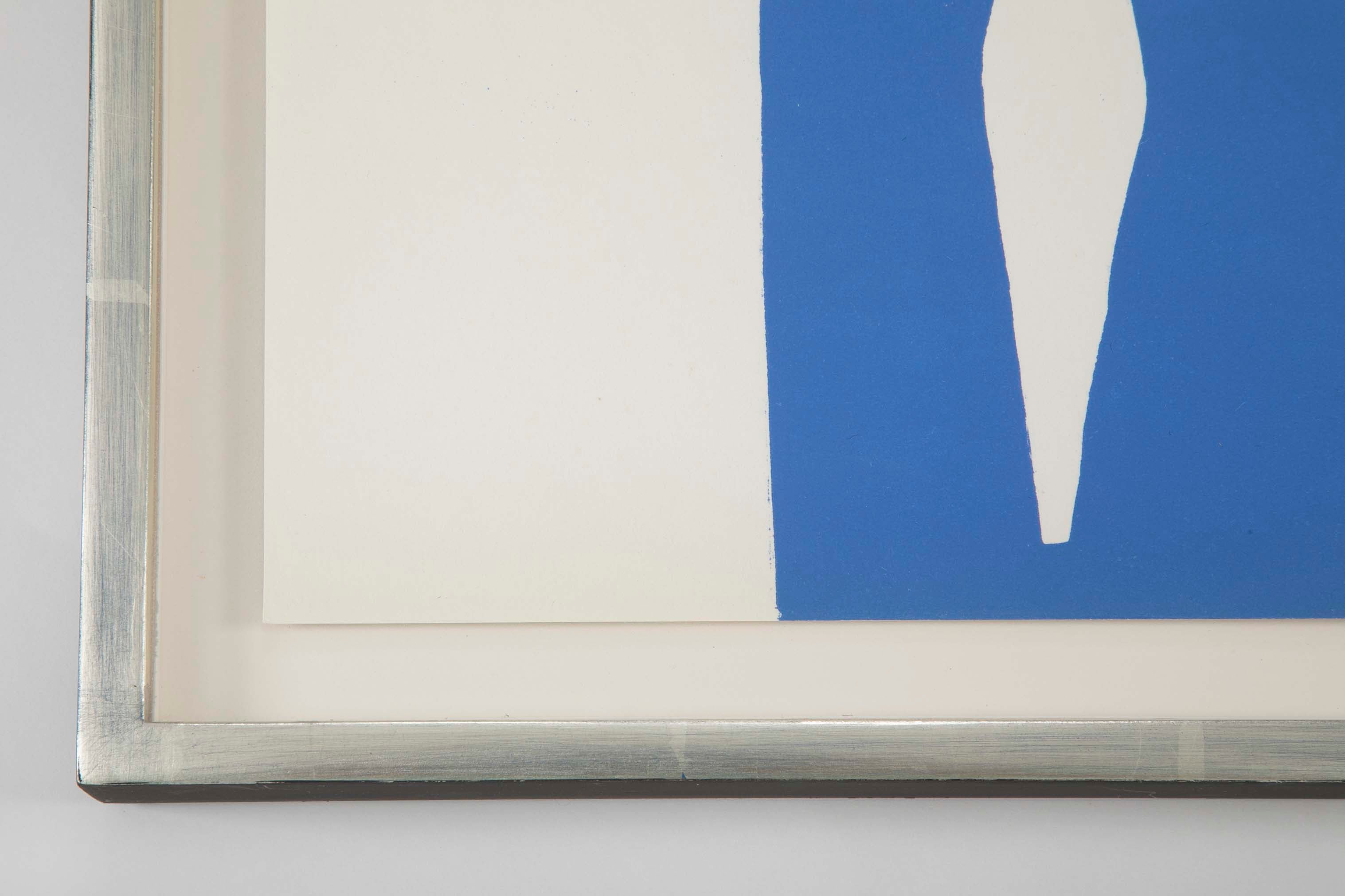Henri Matisse Supervised Lithograph from his Original Cut Paper Maquette
