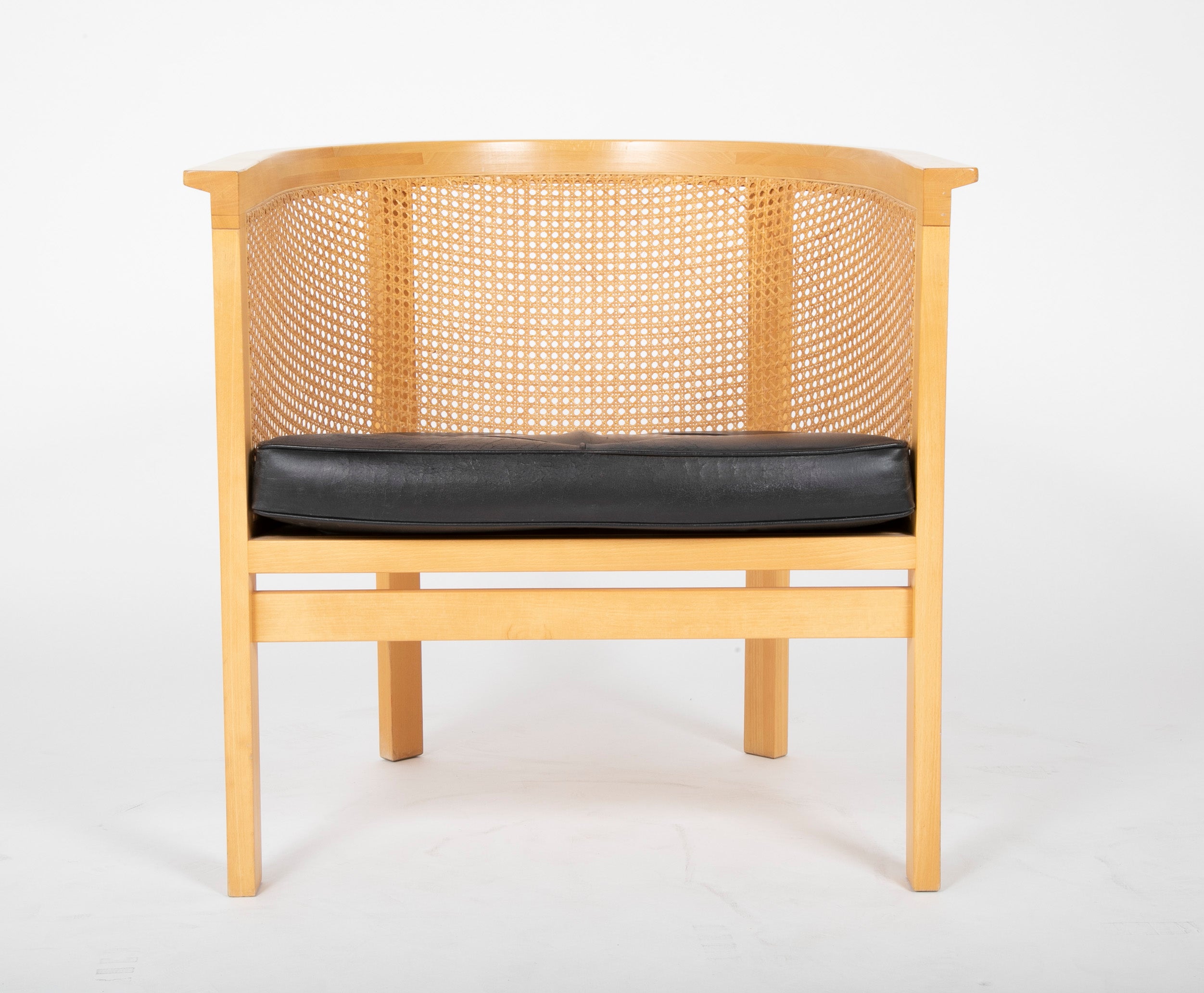 Pair of Kongaserie Caned Armchairs by R. Thygesen & J. Sorensen for Botium - Denmark