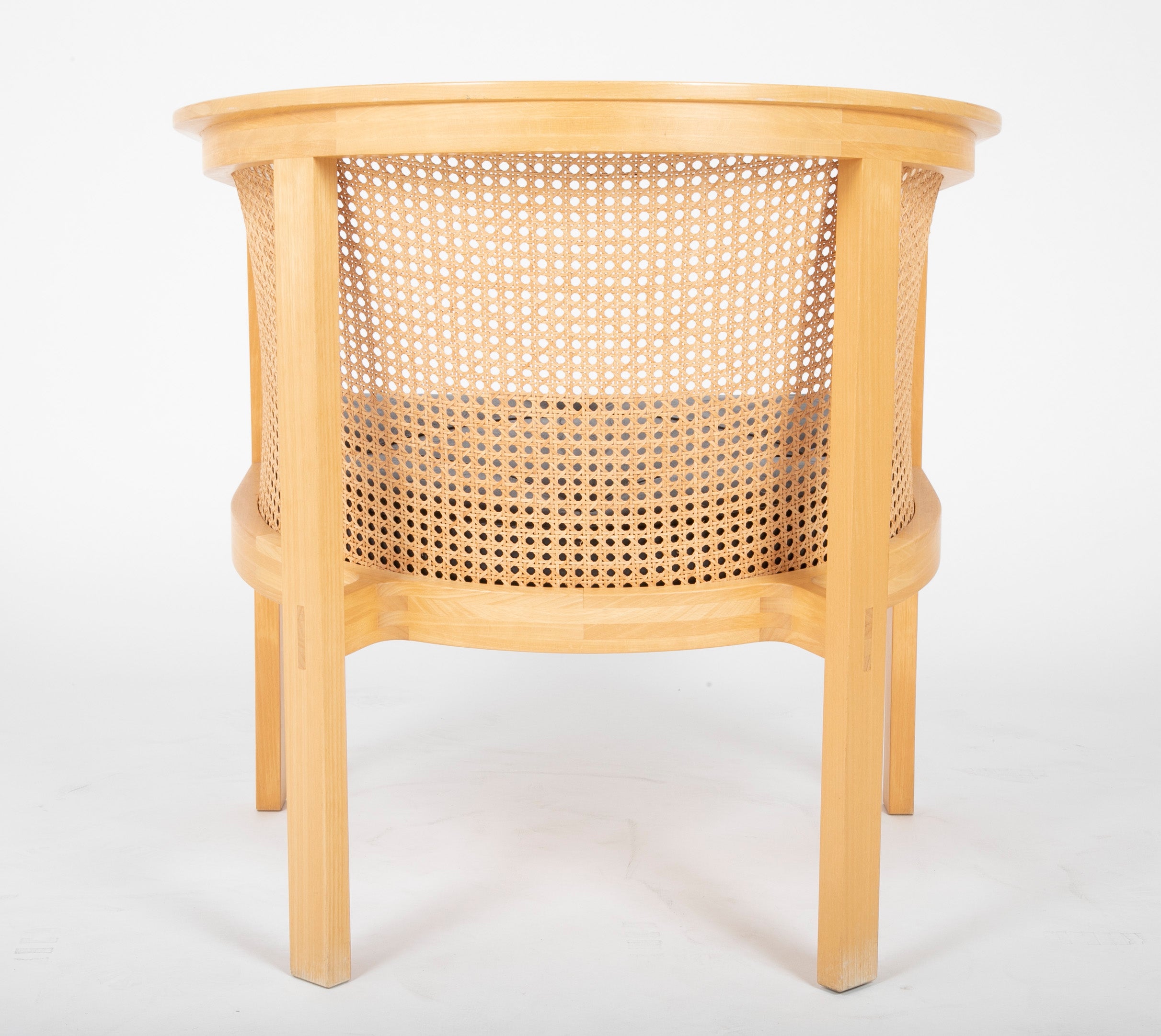 Pair of Kongaserie Caned Armchairs by R. Thygesen & J. Sorensen for Botium - Denmark