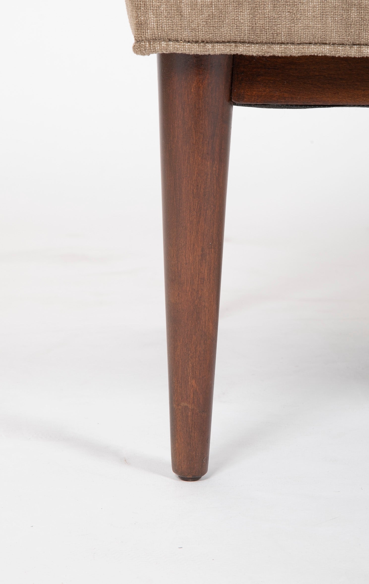 A Paul McCobb for Calvin Armchair with Ottoman