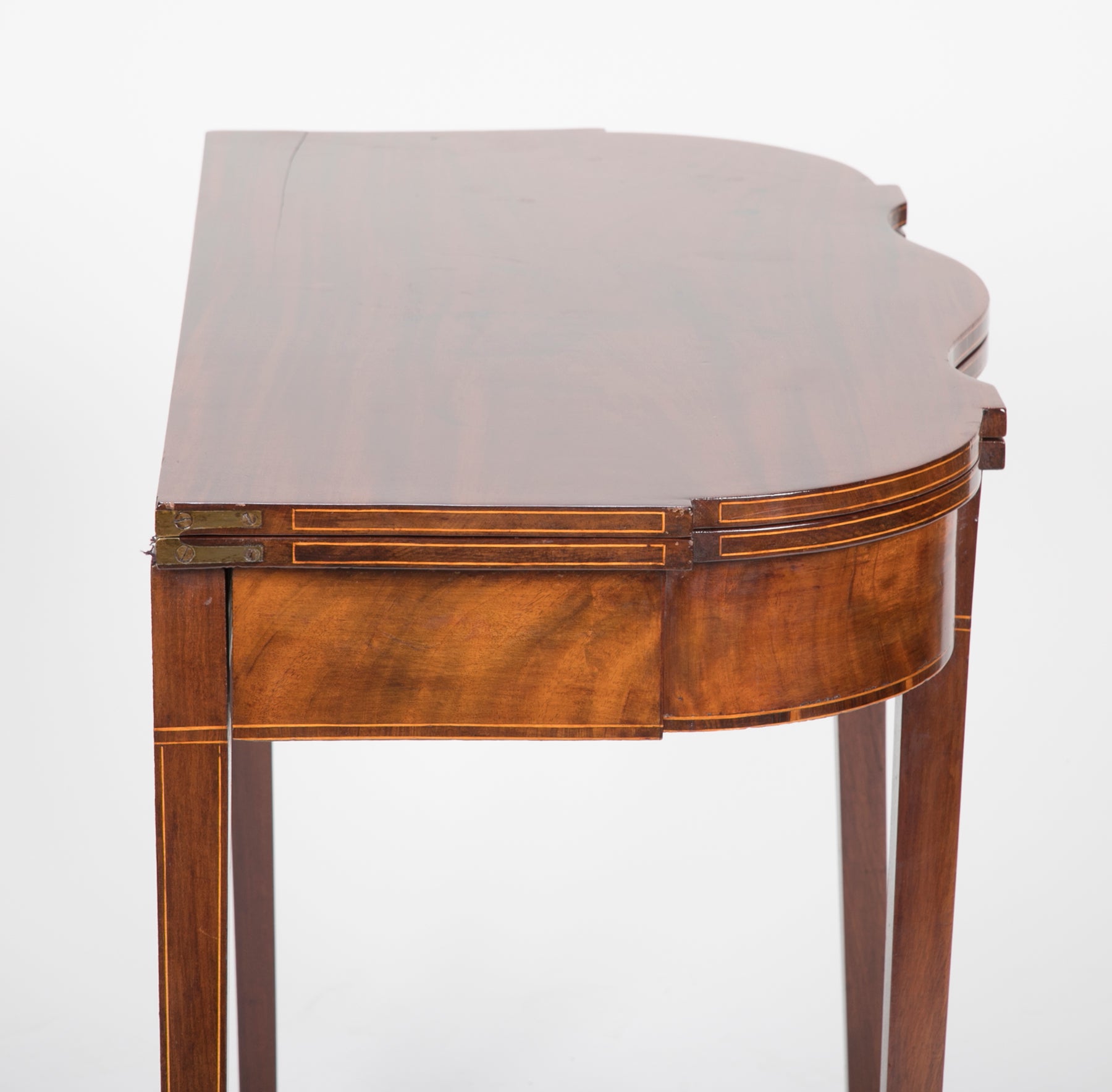 American Hepplewhite Card Table
