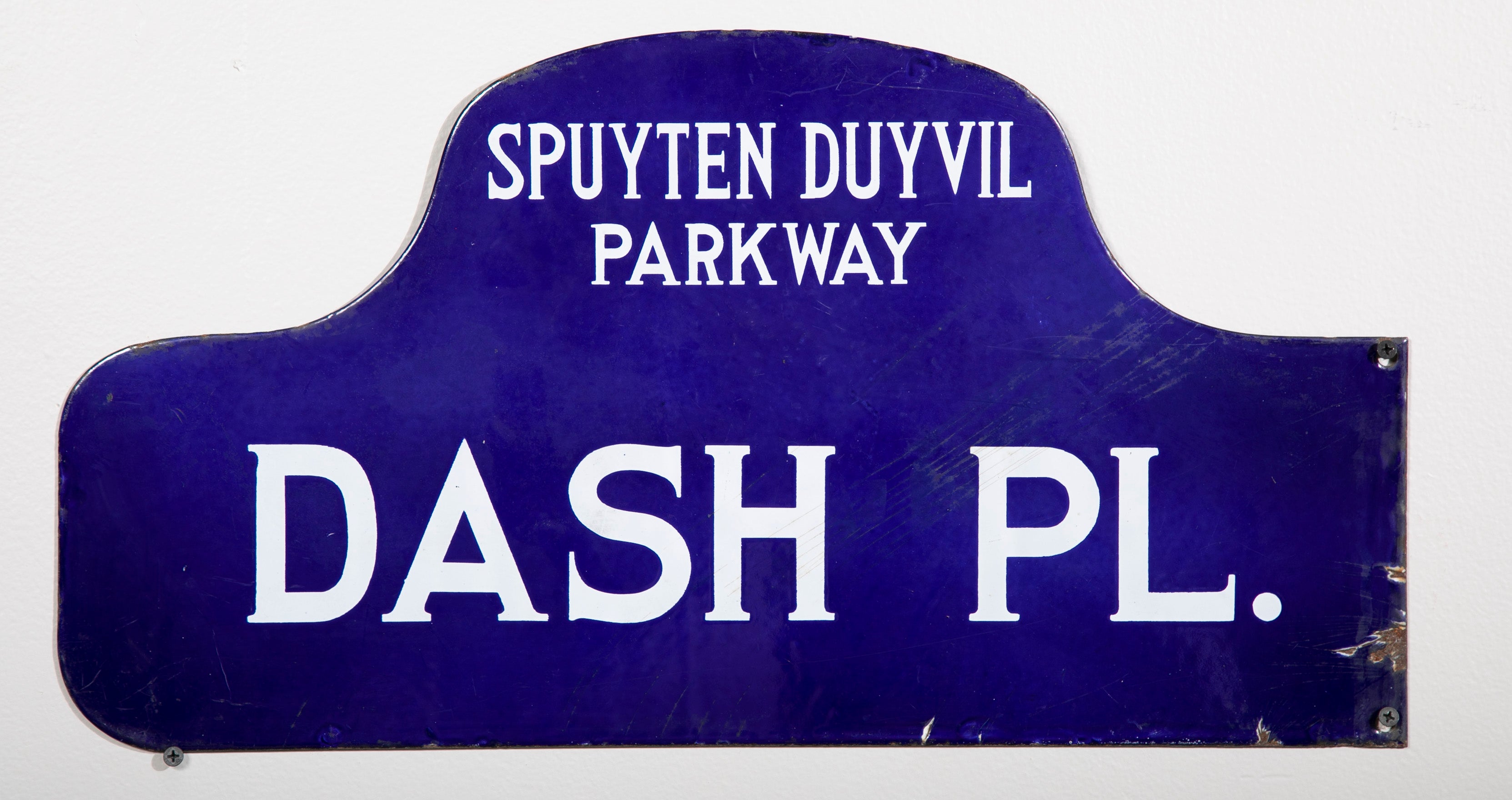 Six NYC, New York Porcelain over Metal Enamel Street Signs Also Priced Individually