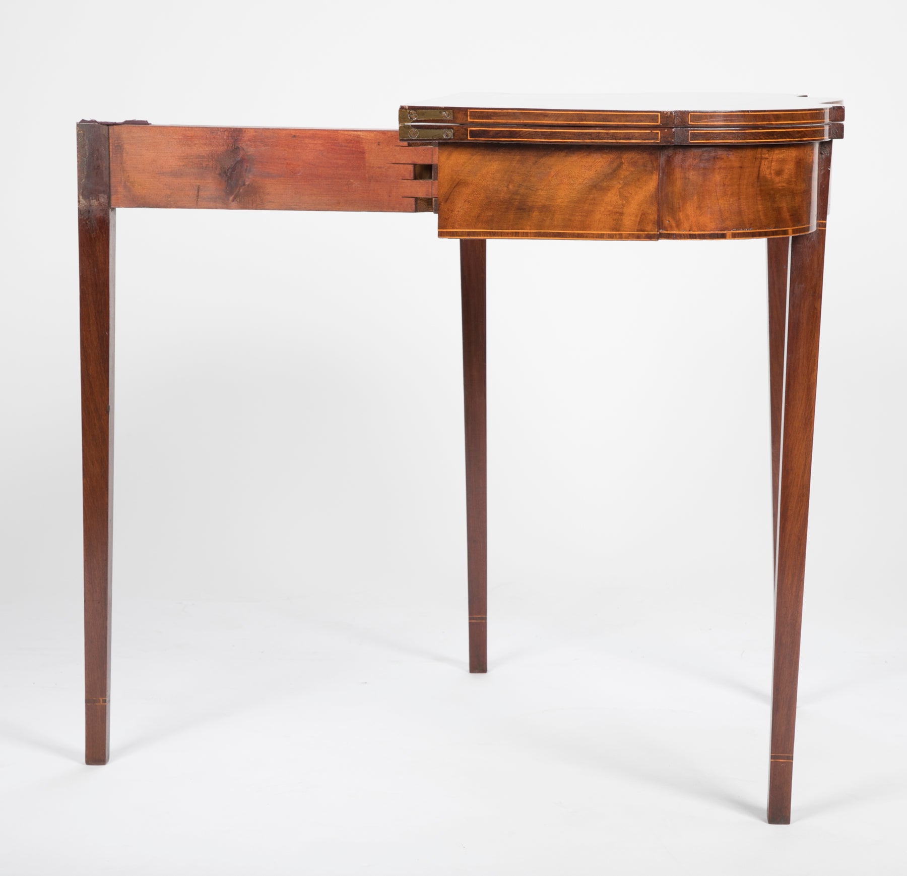 American Hepplewhite Card Table