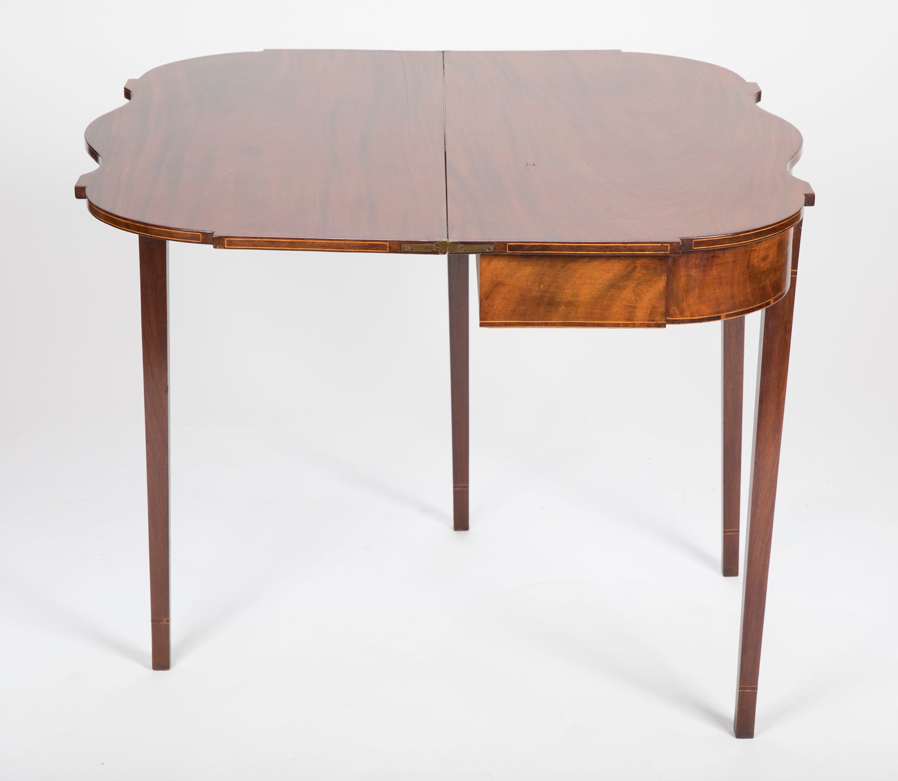 American Hepplewhite Card Table