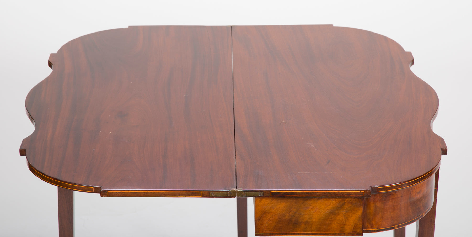 American Hepplewhite Card Table