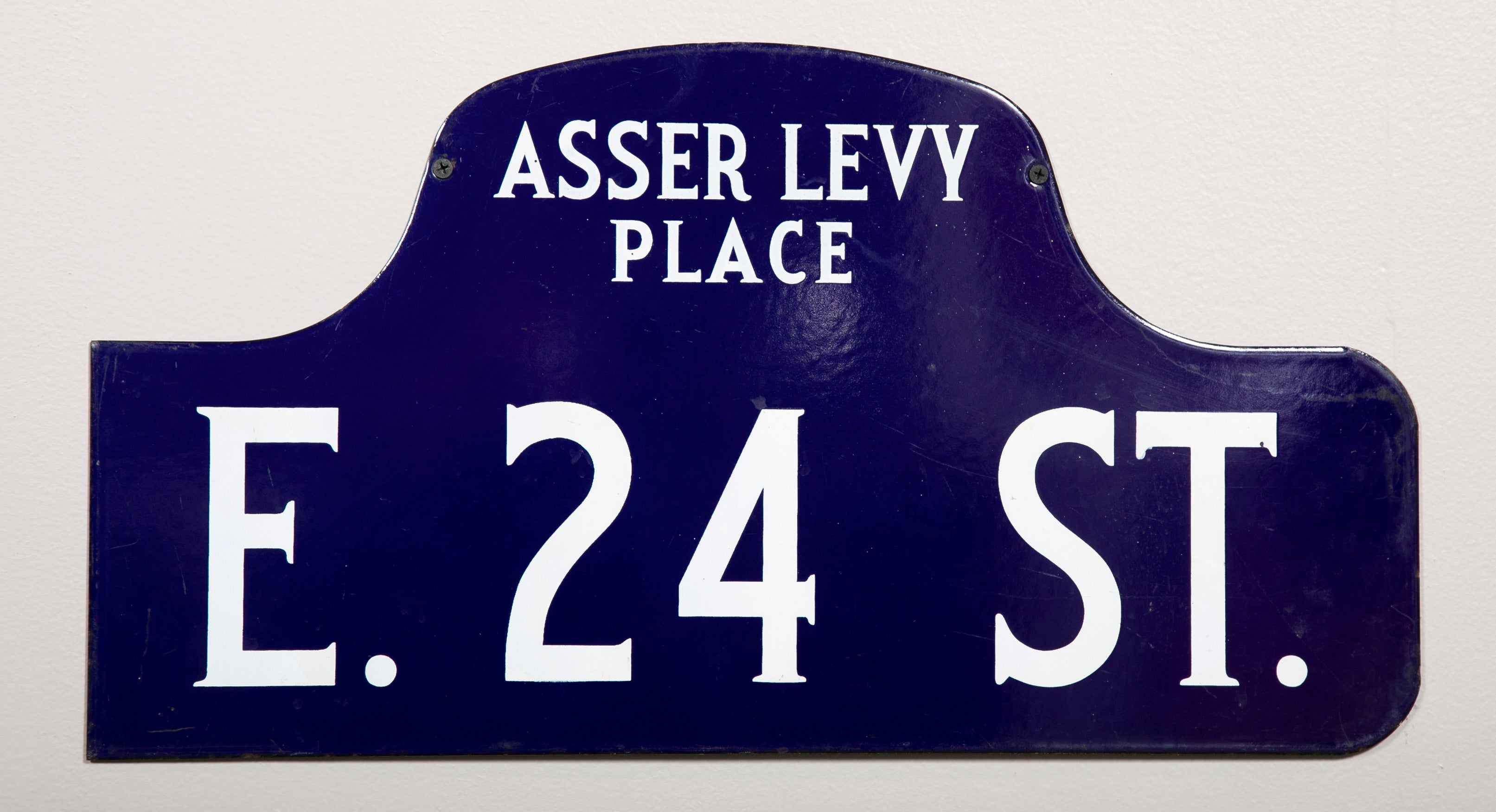 Six NYC, New York Porcelain over Metal Enamel Street Signs Also Priced Individually