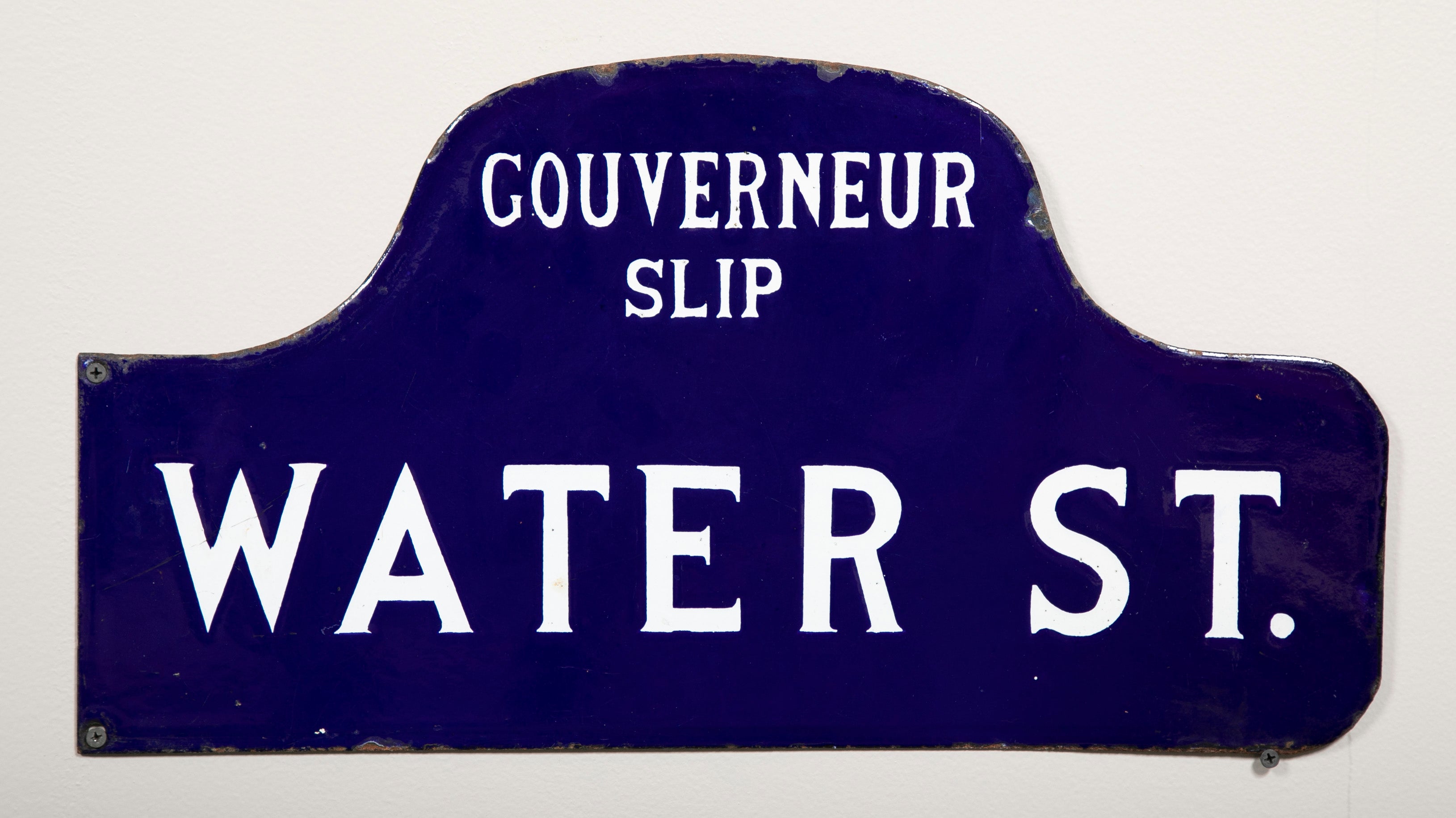 Six NYC, New York Porcelain over Metal Enamel Street Signs Also Priced Individually