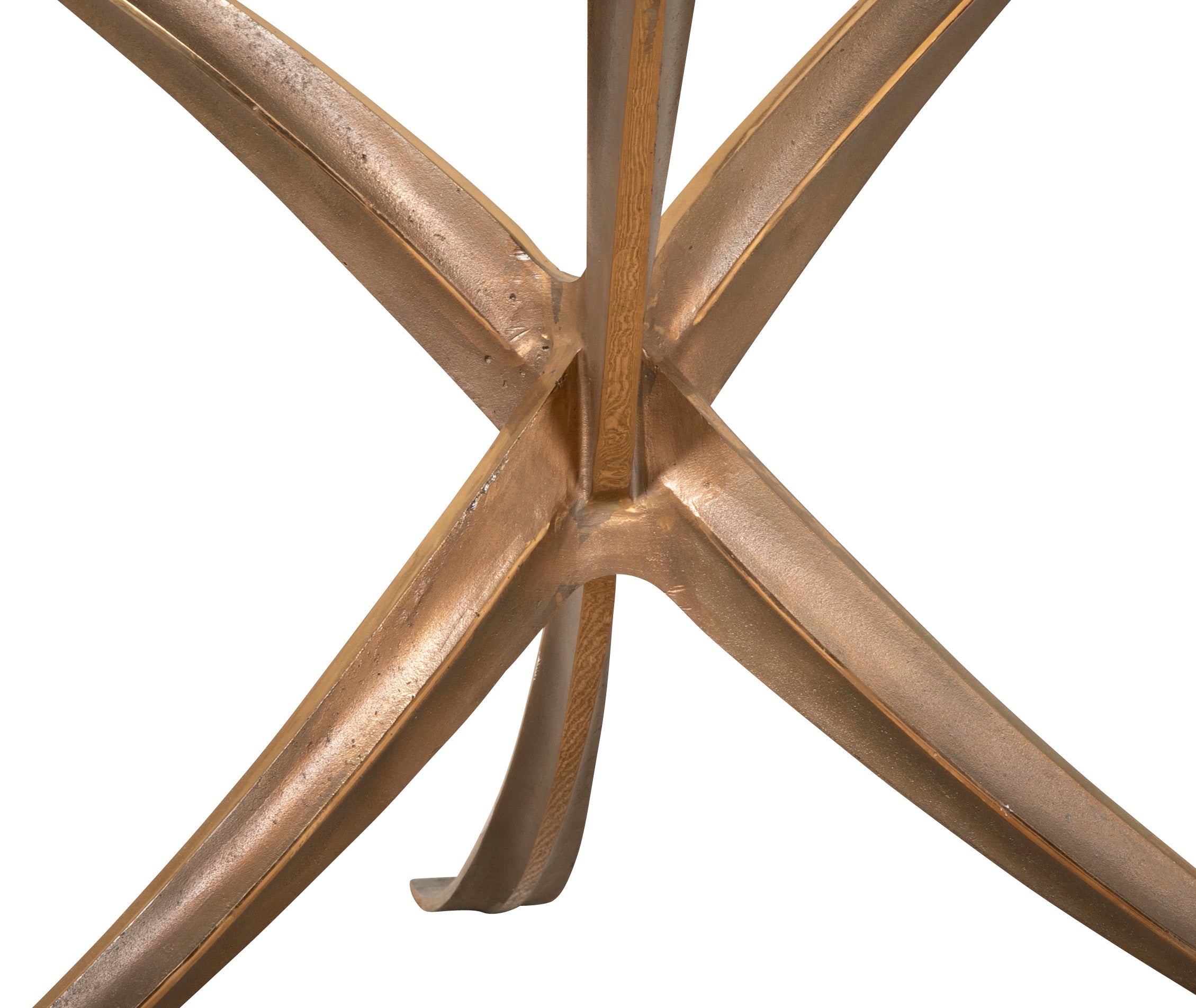 Michel Mangematin Glass Top Dining Table