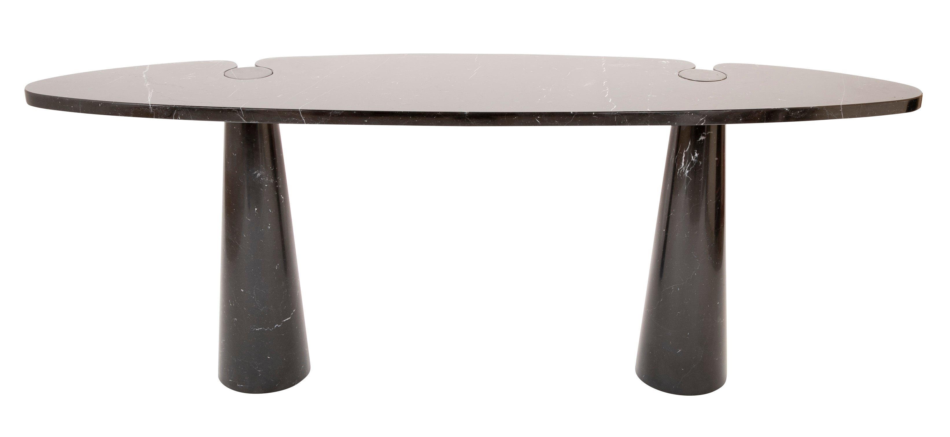 SOLD 4/30/2021 A Eros Marble Console Table Designed by Angelo Mangiarotti