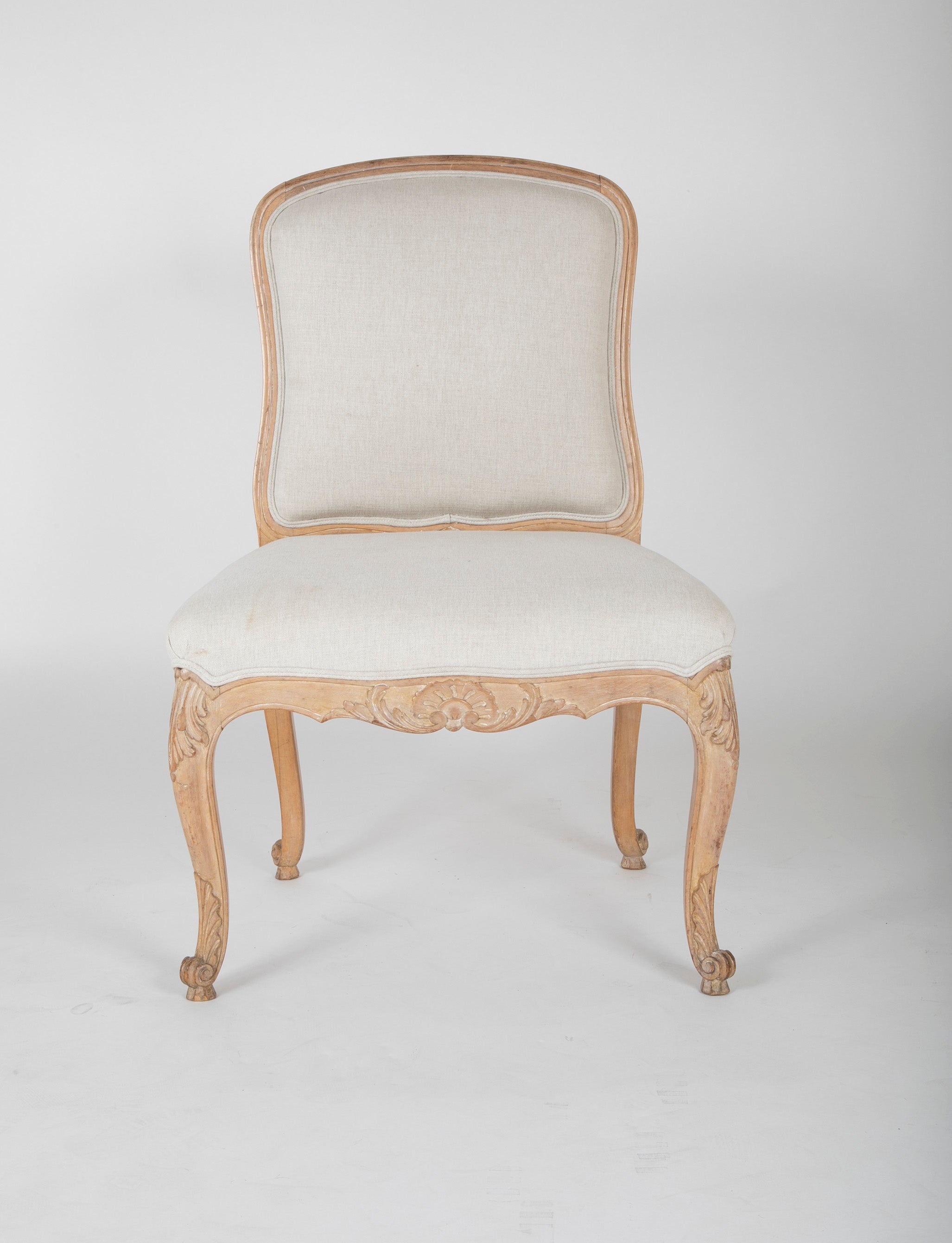 Set of Six French Louis XVI Style Dining Chairs
